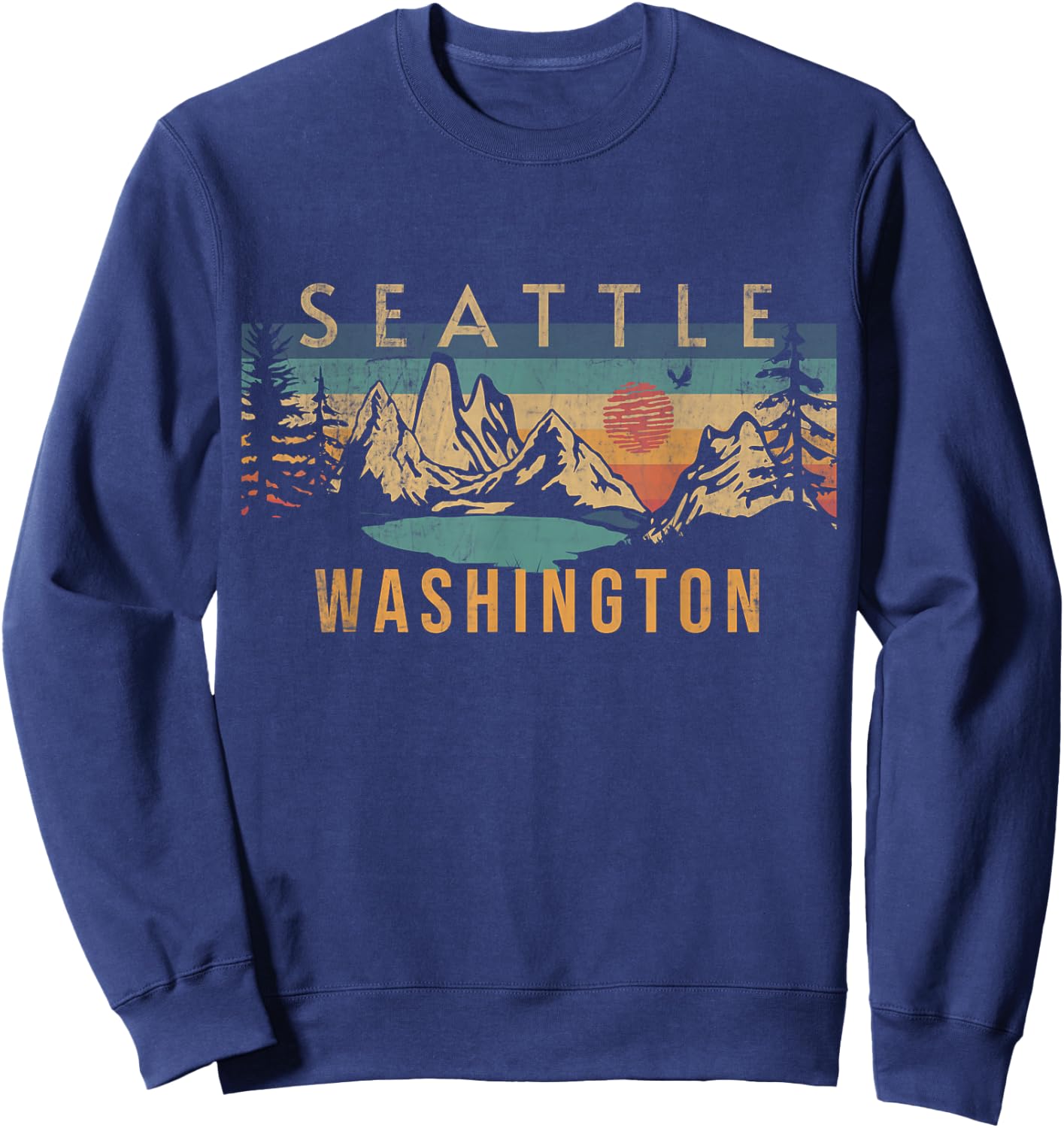 Seattle Sweatshirt - Sweatshirt | Navy