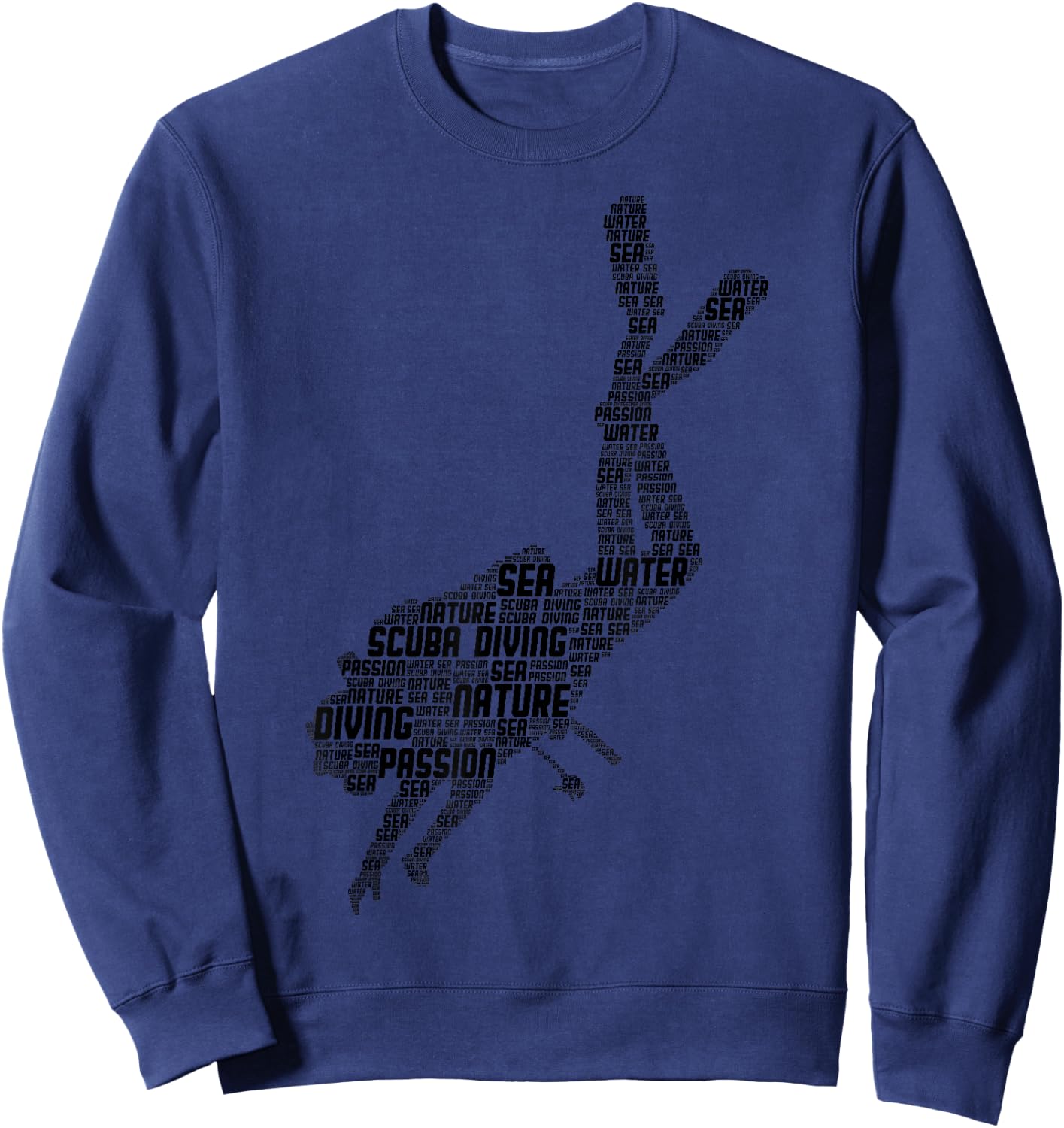 Scuba Diving Diver Dive Sweatshirt - Sweatshirt | Navy