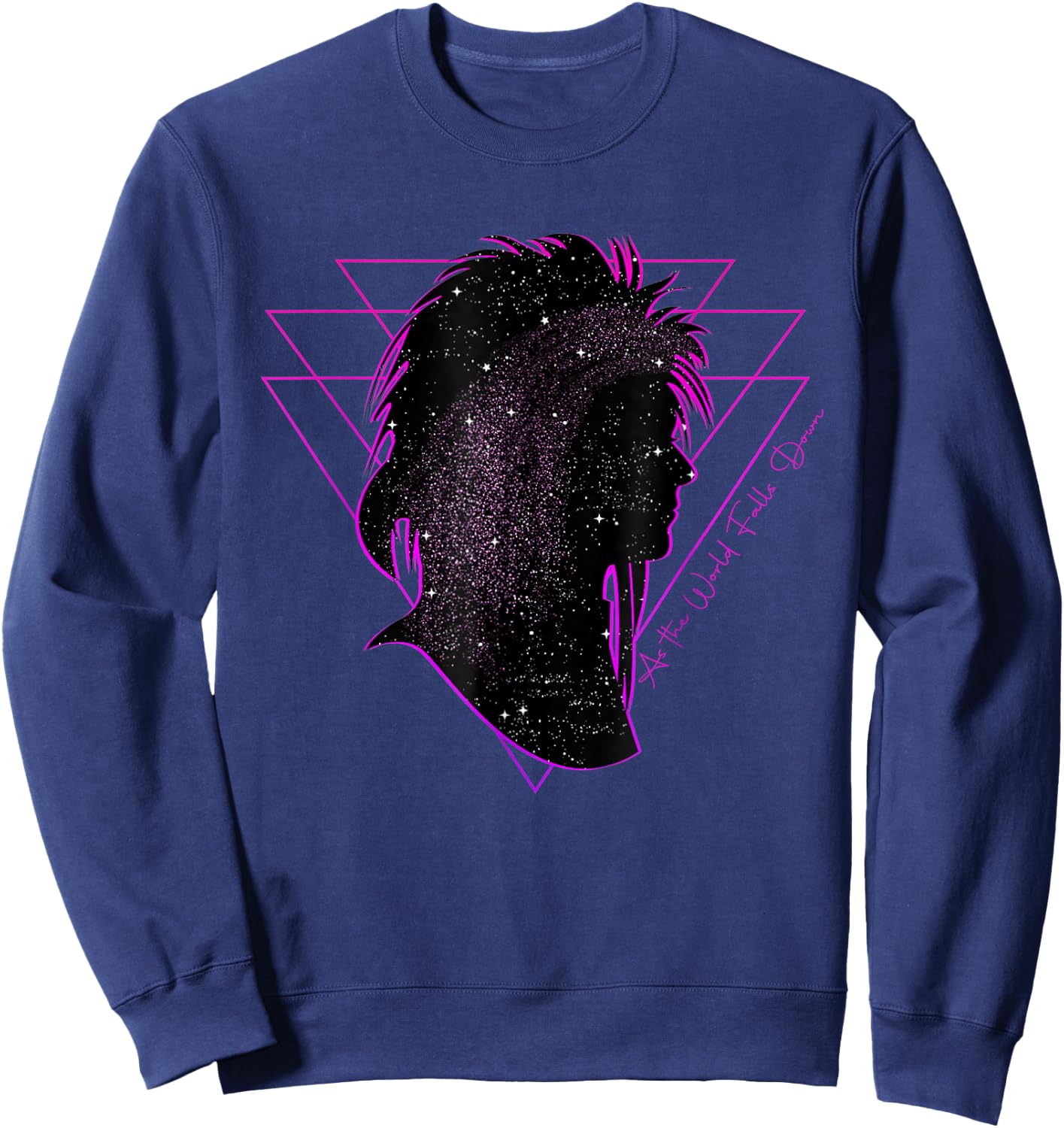 As the World Falls Down | Labyrinth Owl Sweatshirt - Sweatshirt | Navy