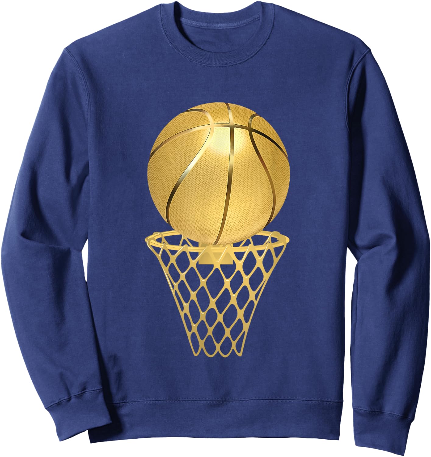 Basketball Player - Trophy Game Coach Sports Lover Sweatshirt - Sweatshirt | Navy
