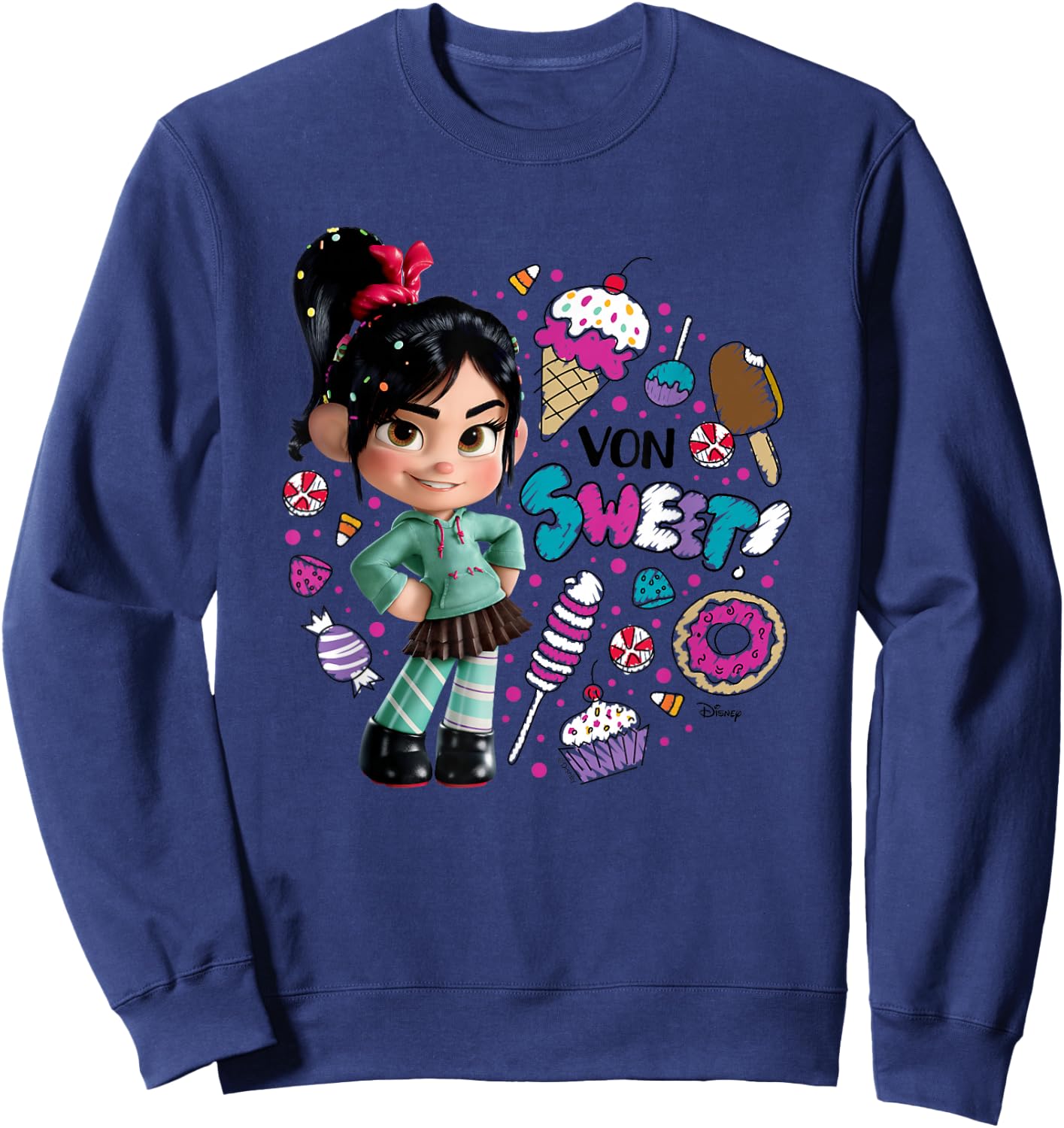 Wreck It Ralph - Von Sweet Sweatshirt - Sweatshirt | Navy