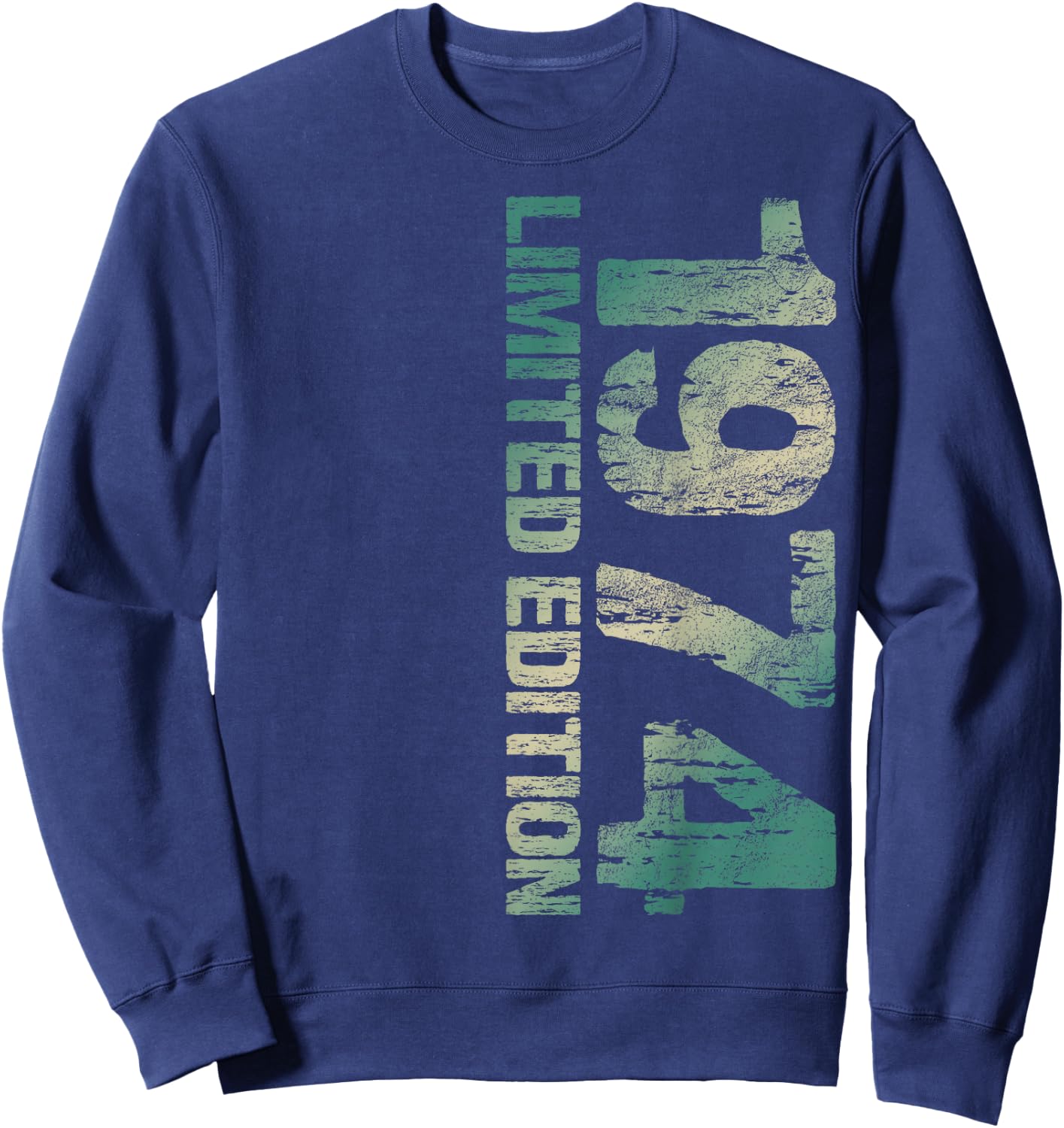 Age 51 Limited Edition 51th Birthday 1974 Sweatshirt - Sweatshirt | Navy