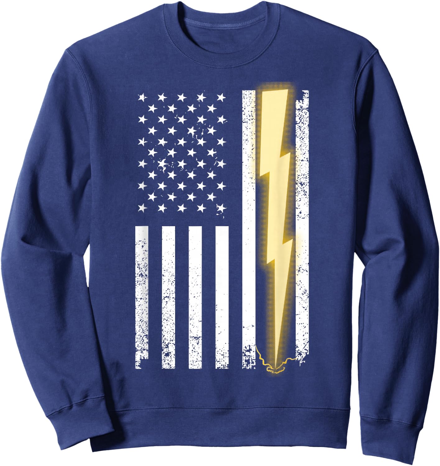 Funny Electrician Men Women Electrician Electrical Engineer Sweatshirt - Sweatshirt | Navy