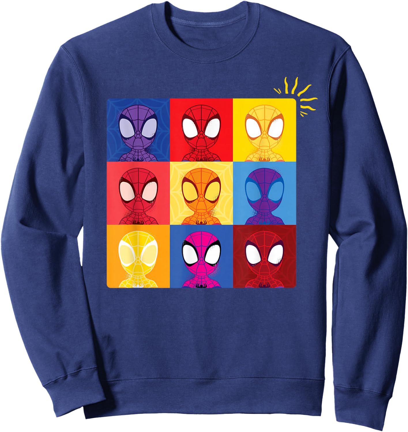 Marvel Spidey and His Amazing Friends Spider-Man Sense Sweatshirt - Sweatshirt | Navy