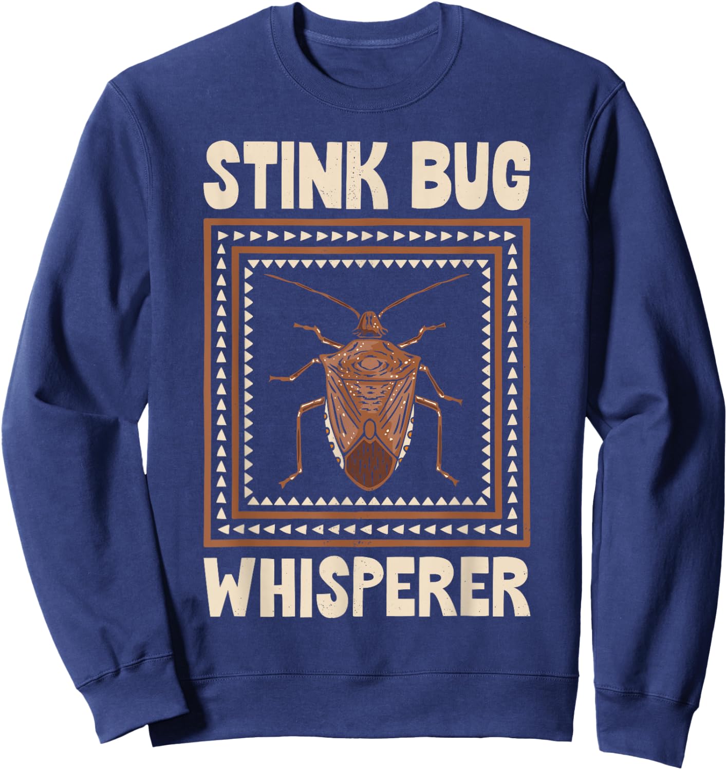 Stink Bug Whisperer Insect Collector Entomologist Boys Funny Sweatshirt - Sweatshirt | Navy