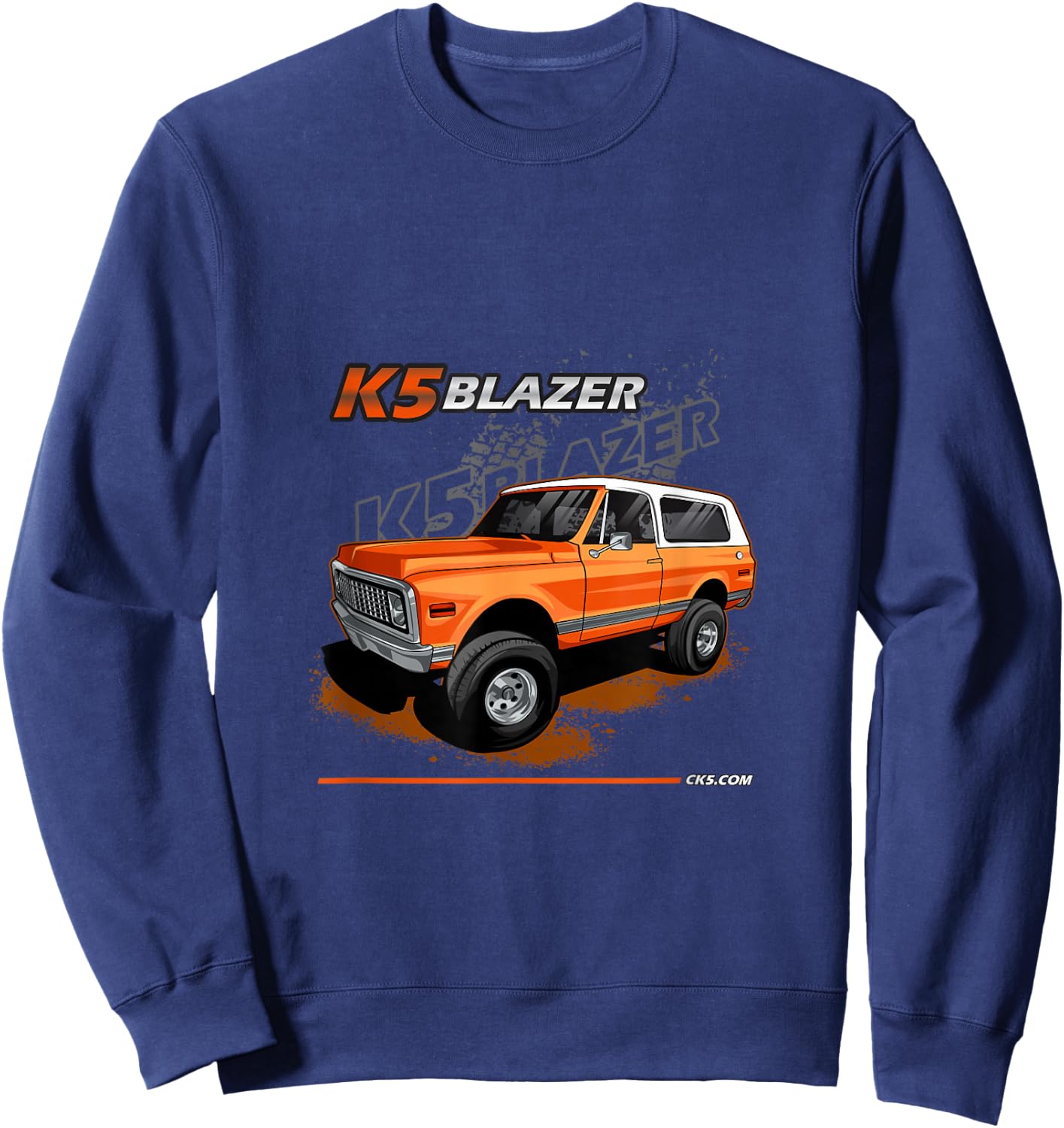 1971-1972 K5 Blazer 4x4 Sweatshirt - Sweatshirt | Navy