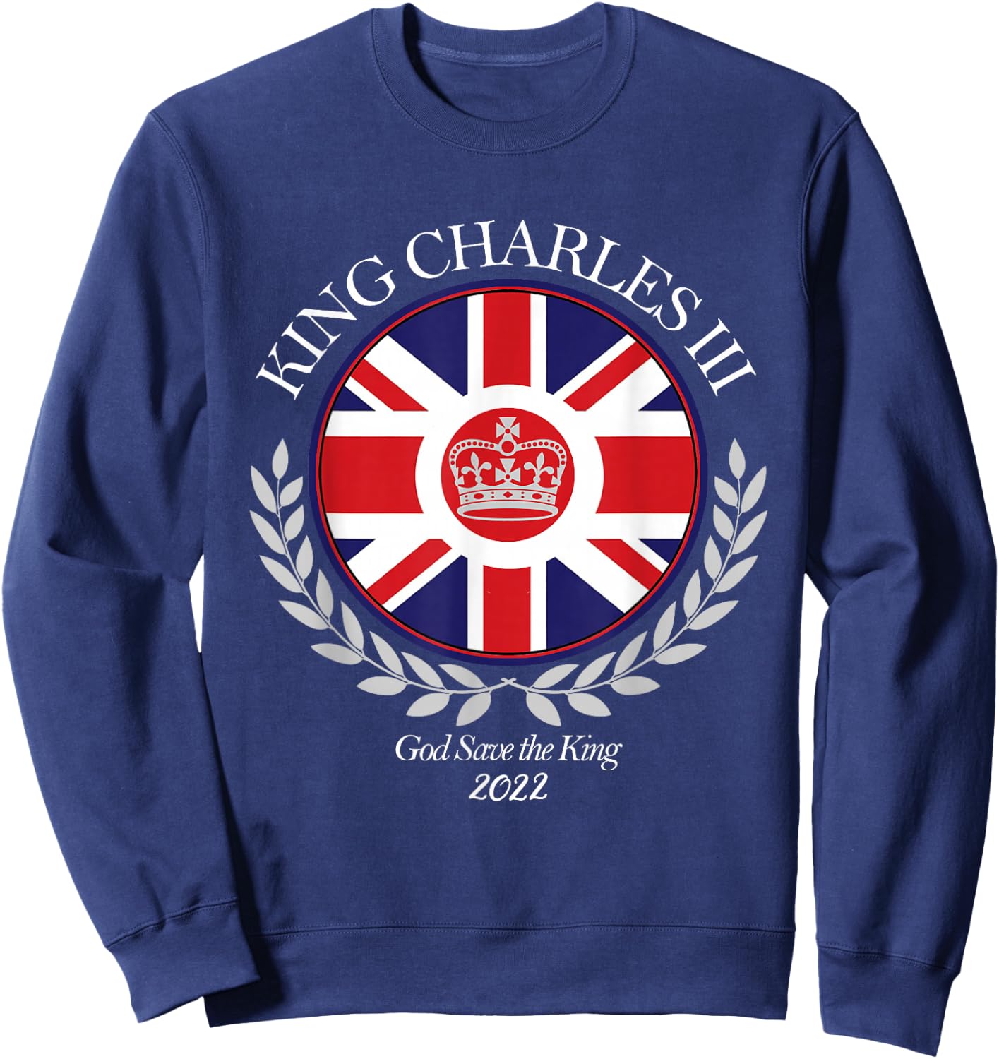 King Charles III Sweatshirt - Sweatshirt | Navy