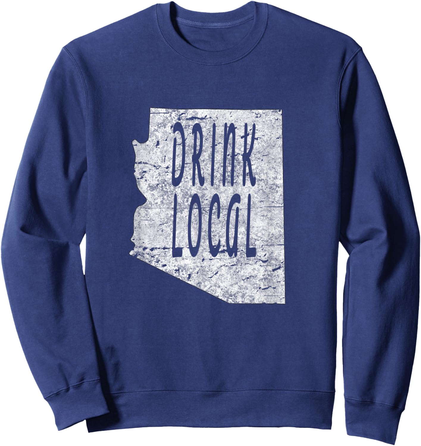 Vintage Drink local craft beer Arizona Sweatshirt - Sweatshirt | Navy