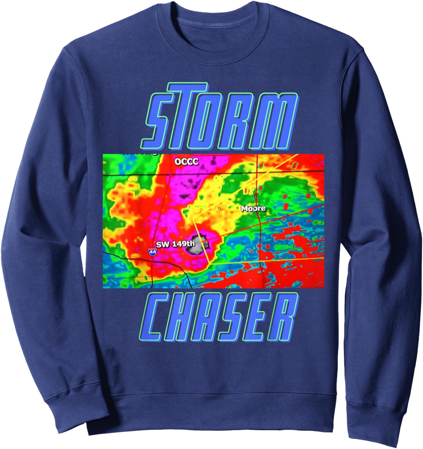 Storm Chaser Sweatshirt - Sweatshirt | Navy
