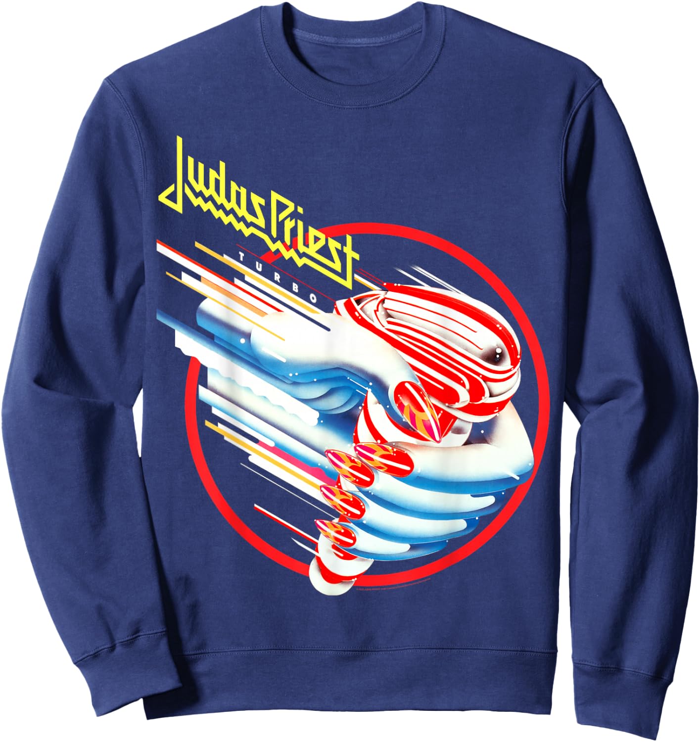 Judas Priest – Turbo Album Sweatshirt - Sweatshirt | Navy