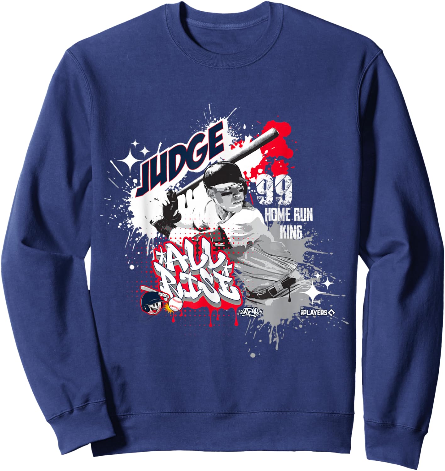 Aaron Judge New York Baseball Sket One x MLB Players Sweatshirt - Sweatshirt | Navy
