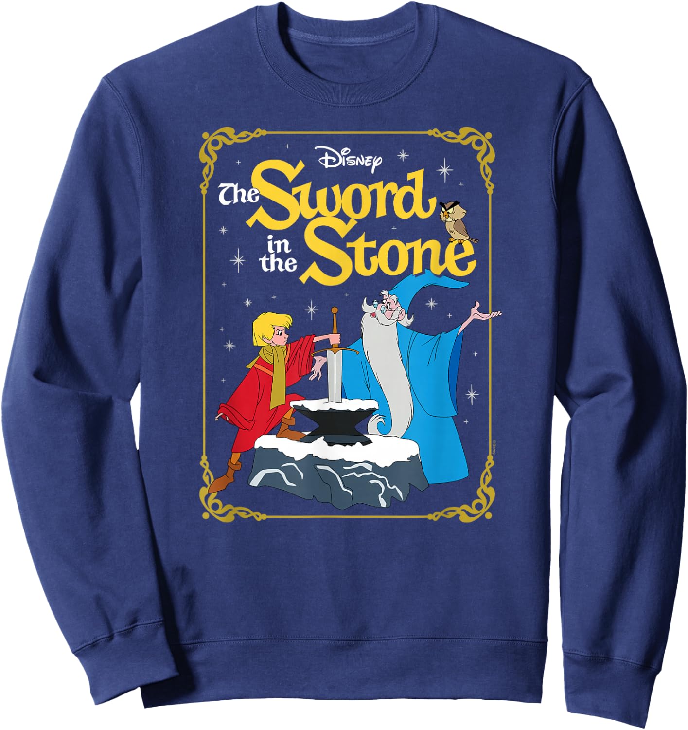 The Sword and Stone - Sword in The Stone Sweatshirt - Sweatshirt | Navy