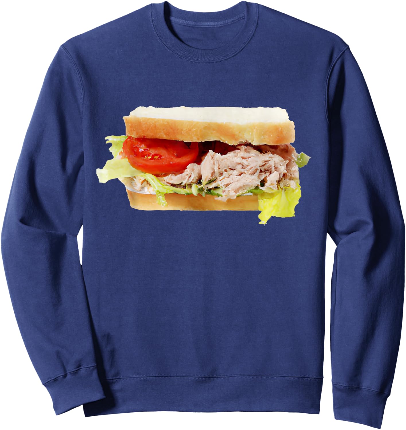 Tuna Fish Sandwich Sweatshirt - Sweatshirt | Navy