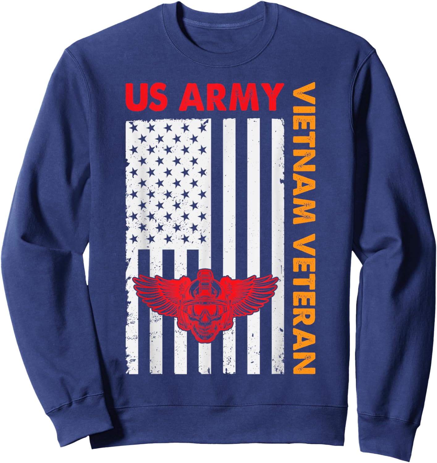 Vietnam Veteran Sweatshirt - Sweatshirt | Navy