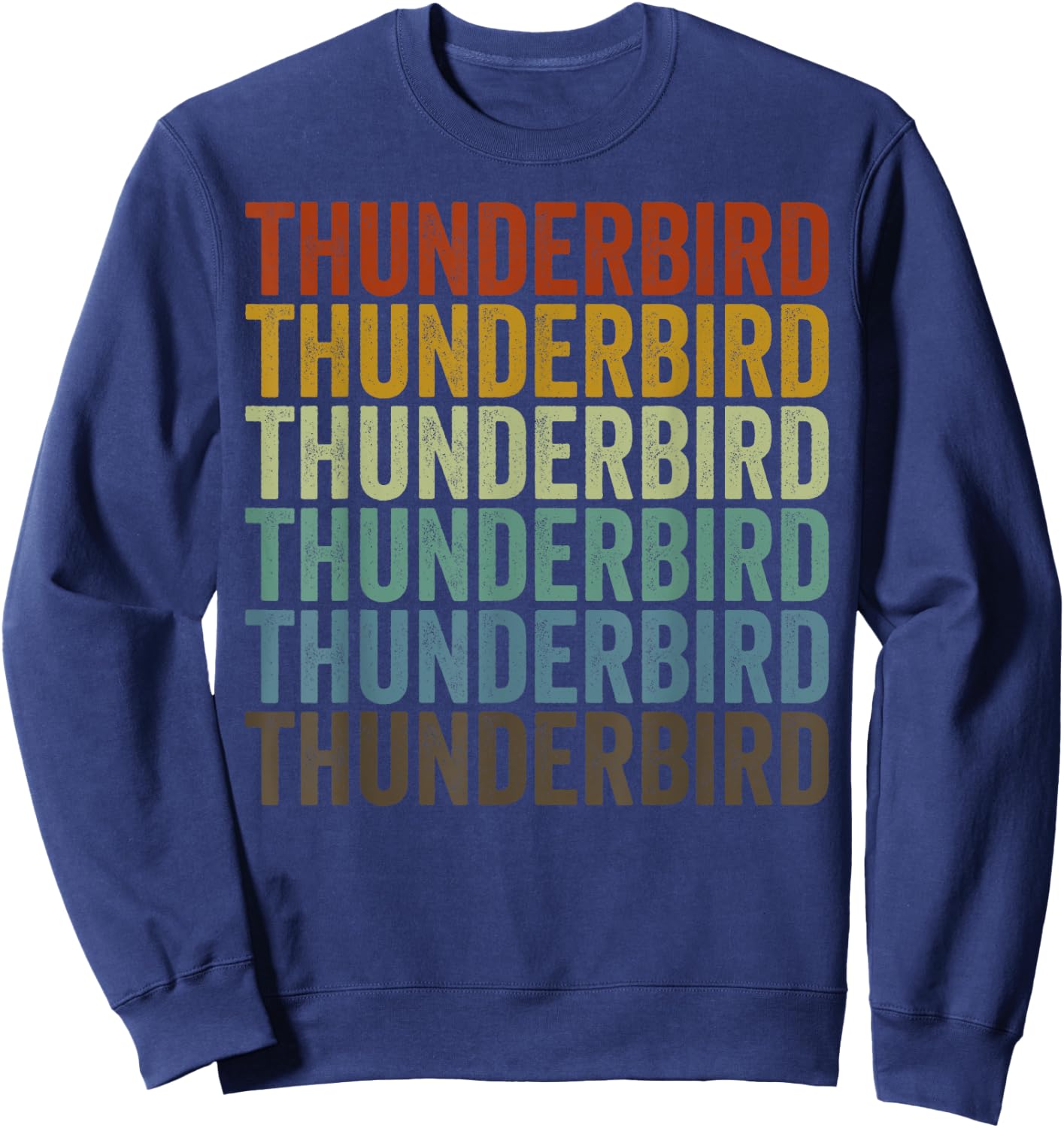 Thunderbird Retro Sweatshirt - Sweatshirt | Navy