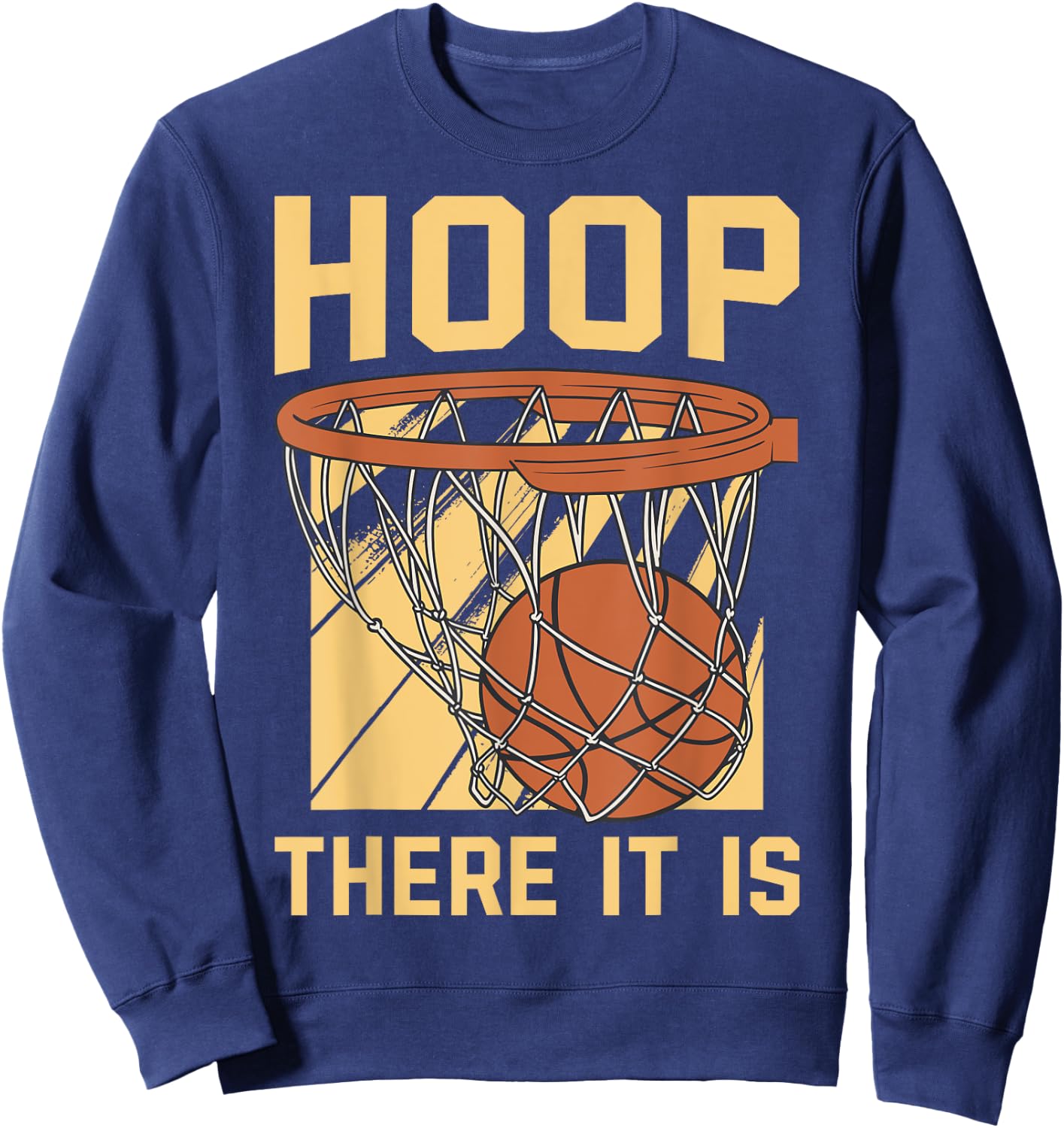 Hoop There It Is Sweatshirt - Sweatshirt | Navy