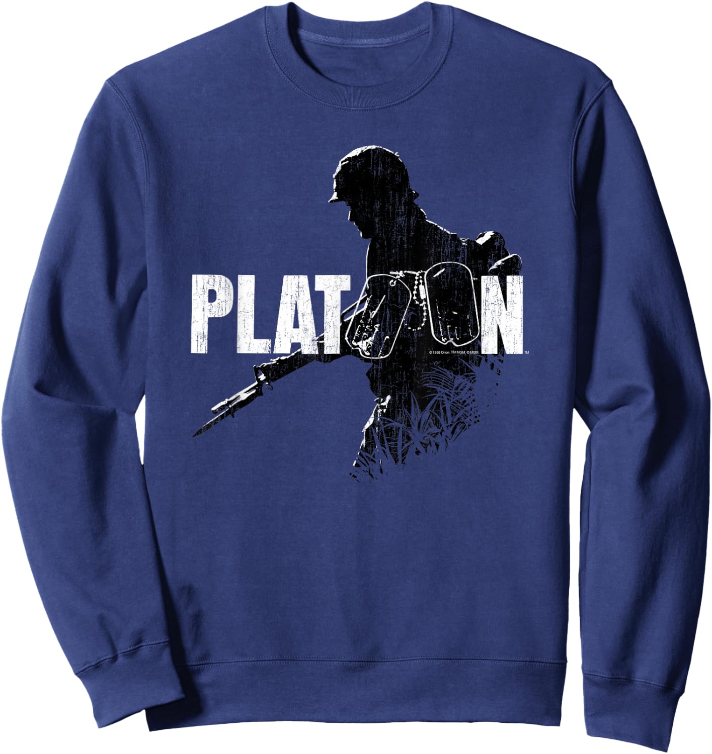 Platoon Shadow of War Sweatshirt - Sweatshirt | Navy