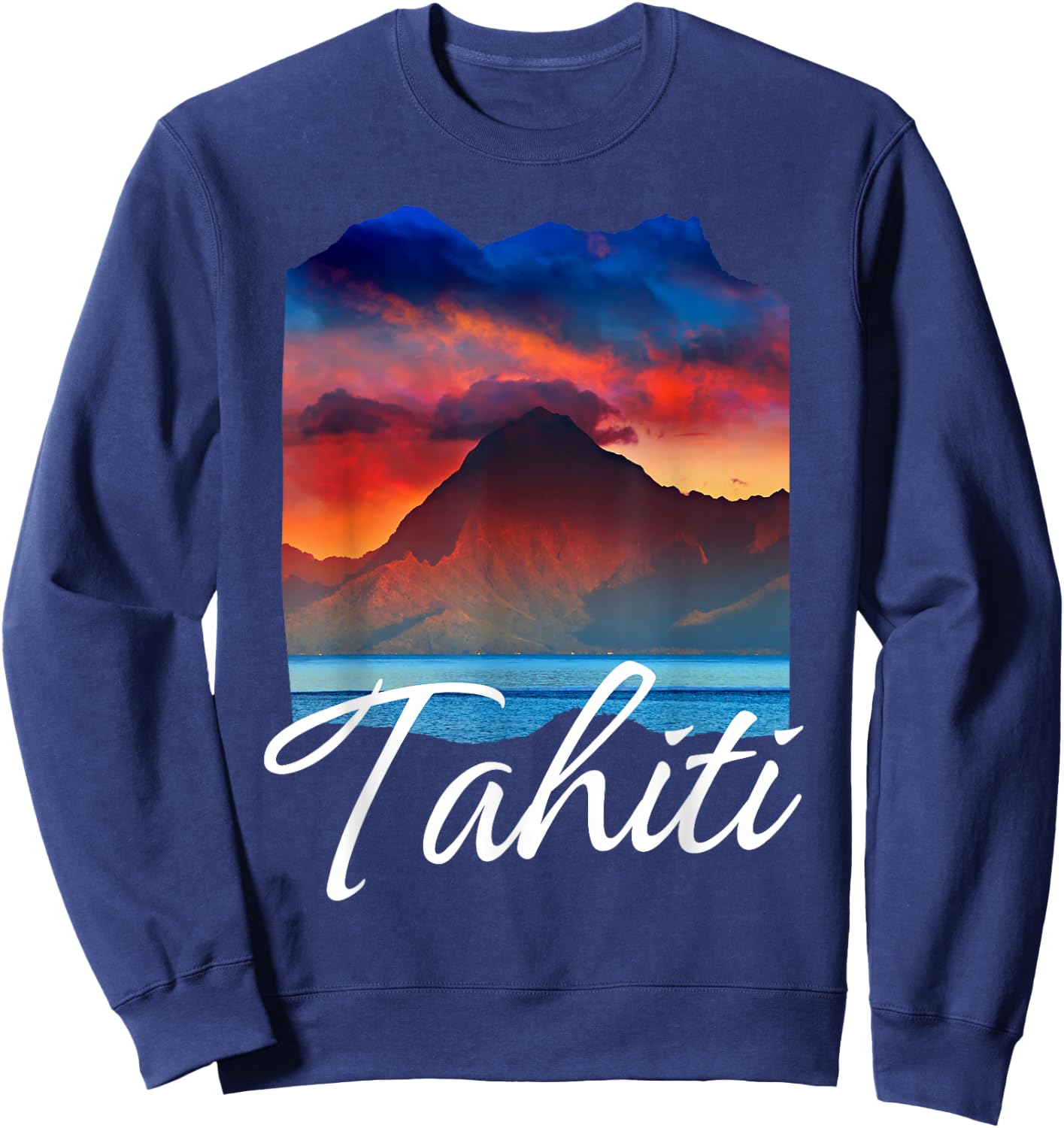 Tahiti French Polynesia - Tahiti Sweatshirt - Sweatshirt | Navy