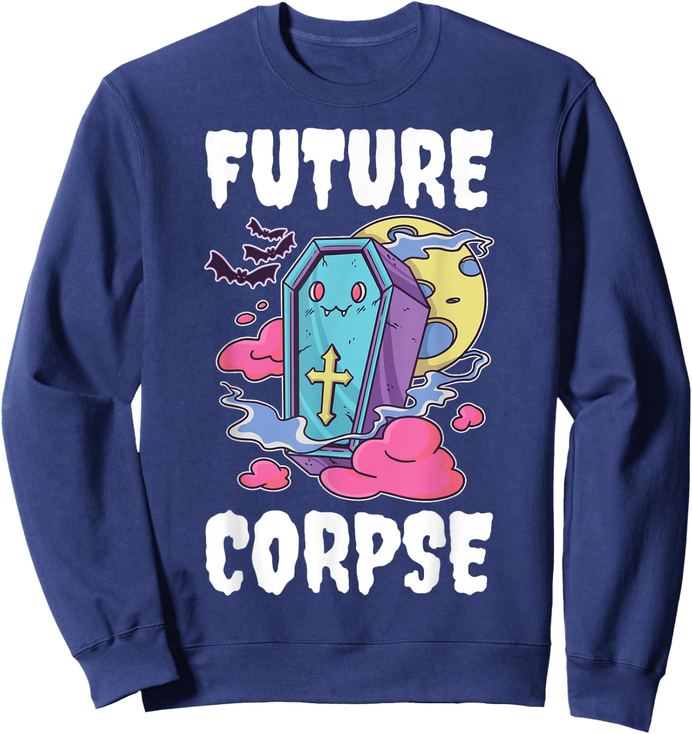 Future Corpse Sweatshirt - Sweatshirt | Navy