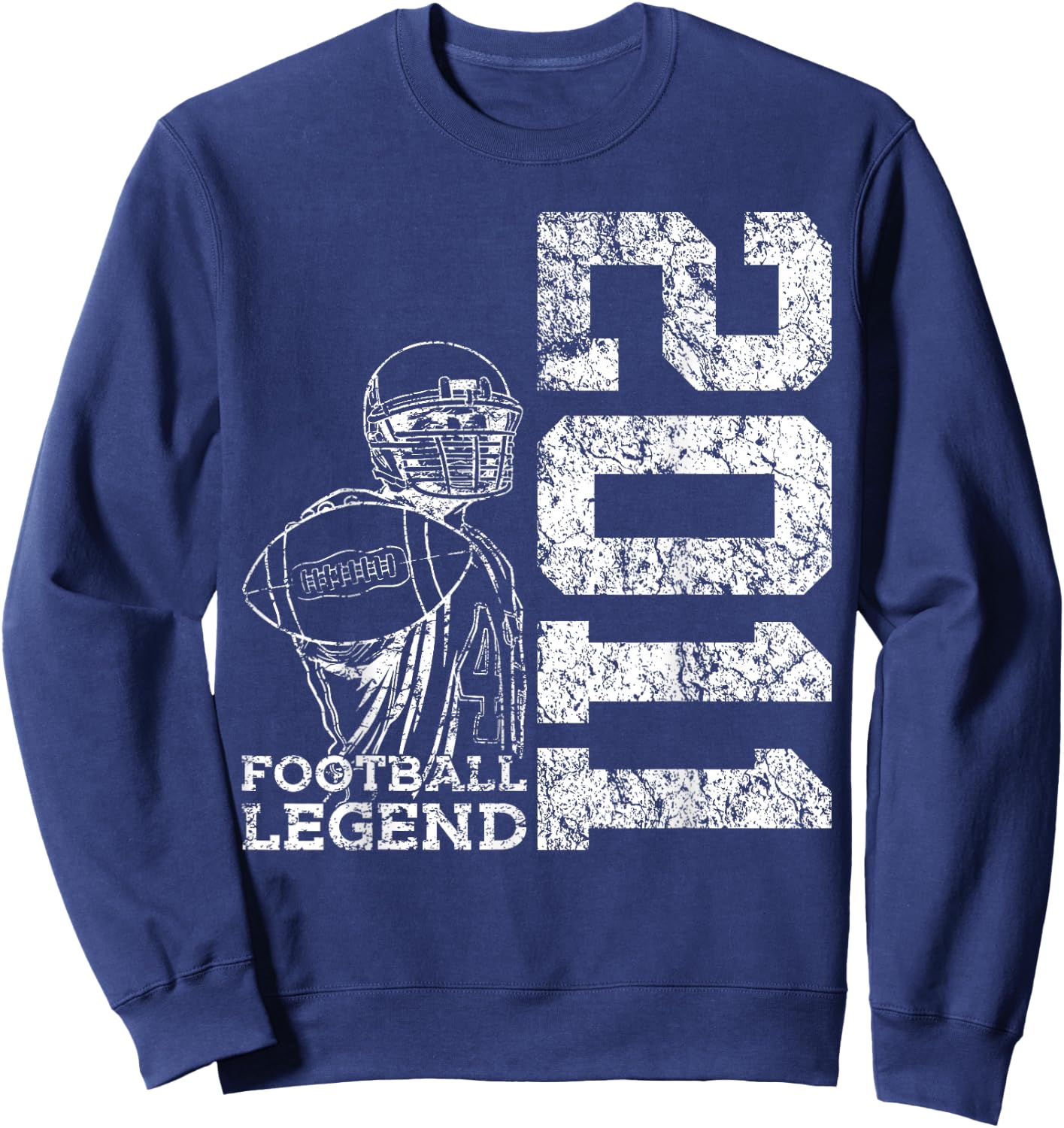 15 Years Football Legend 2011 15th Birthday Sweatshirt - Sweatshirt | Navy