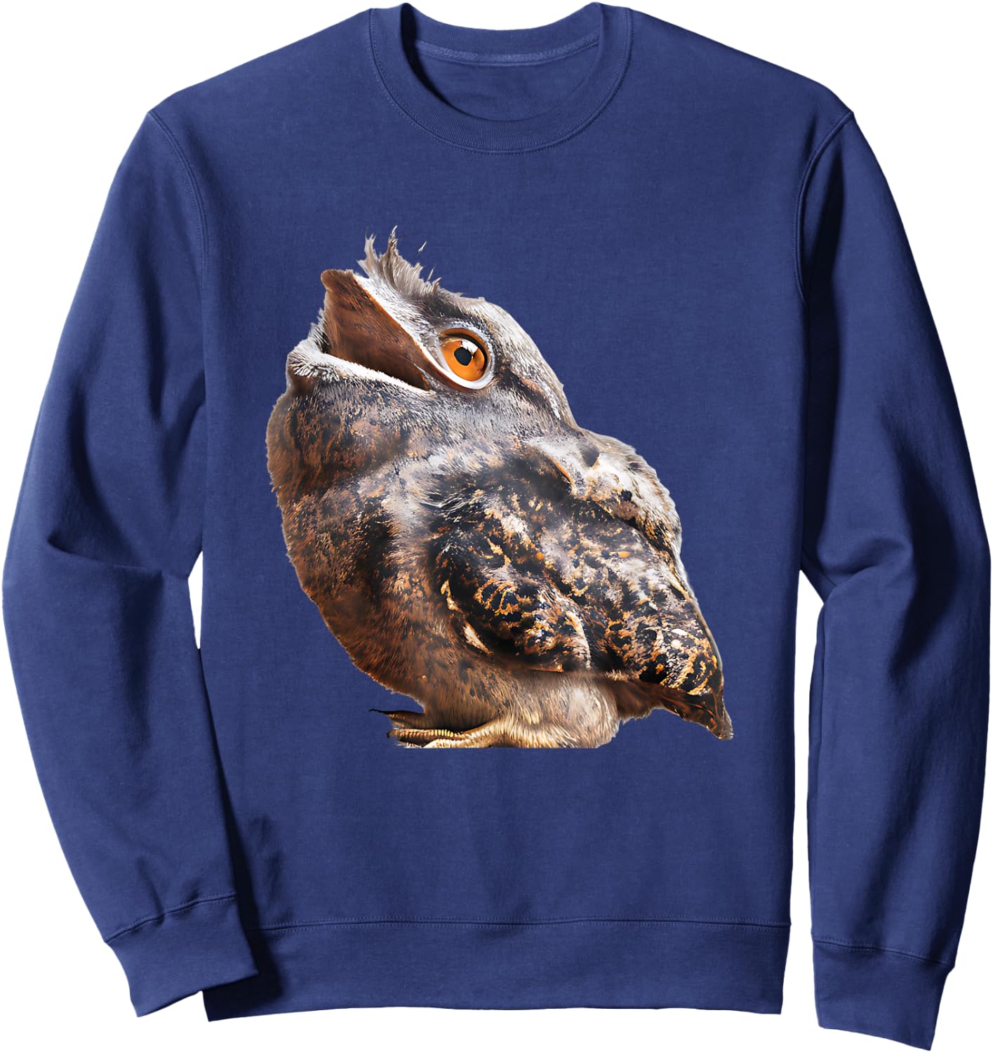 Beautiful Potoo Owl Sweatshirt - Sweatshirt | Navy