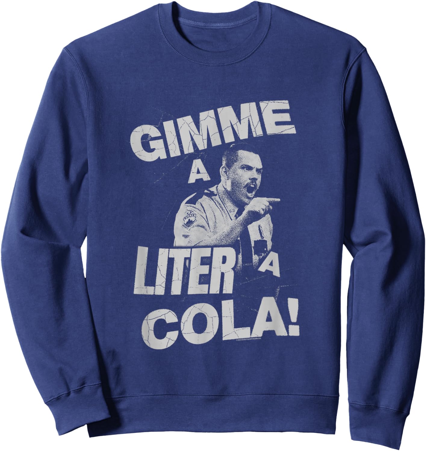 Super Troopers Ramrod Liter A Cola Sweatshirt - Sweatshirt | Navy