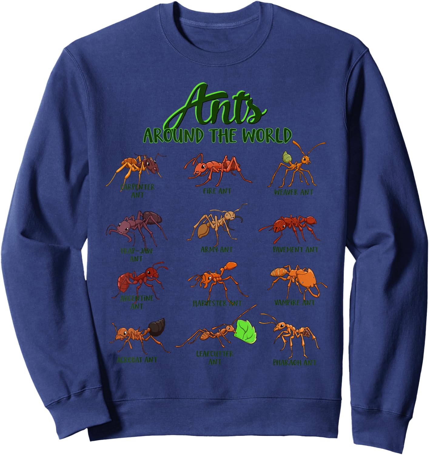 Ants of the World - Ants Sweatshirt - Sweatshirt | Navy