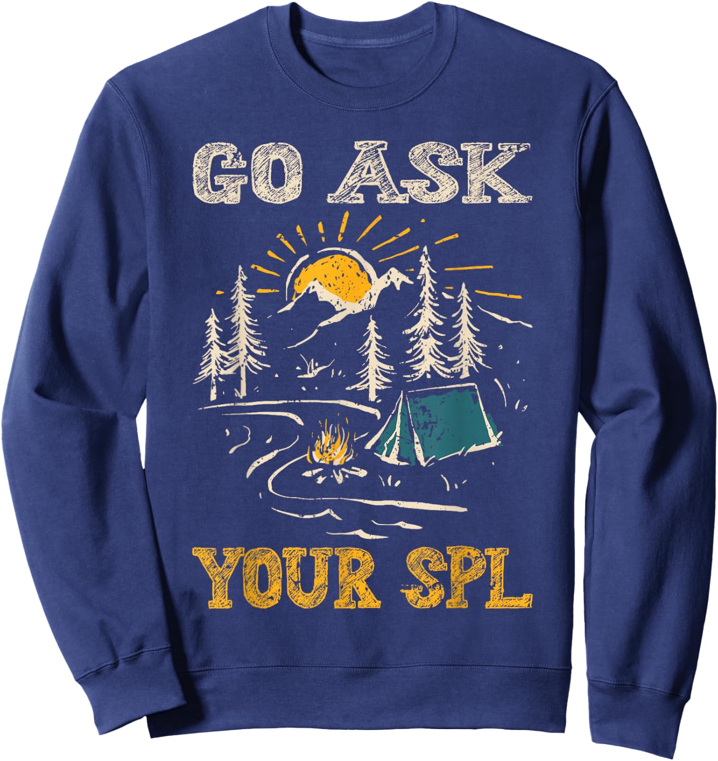 Go ask your SPL Sweatshirt - Sweatshirt | Navy