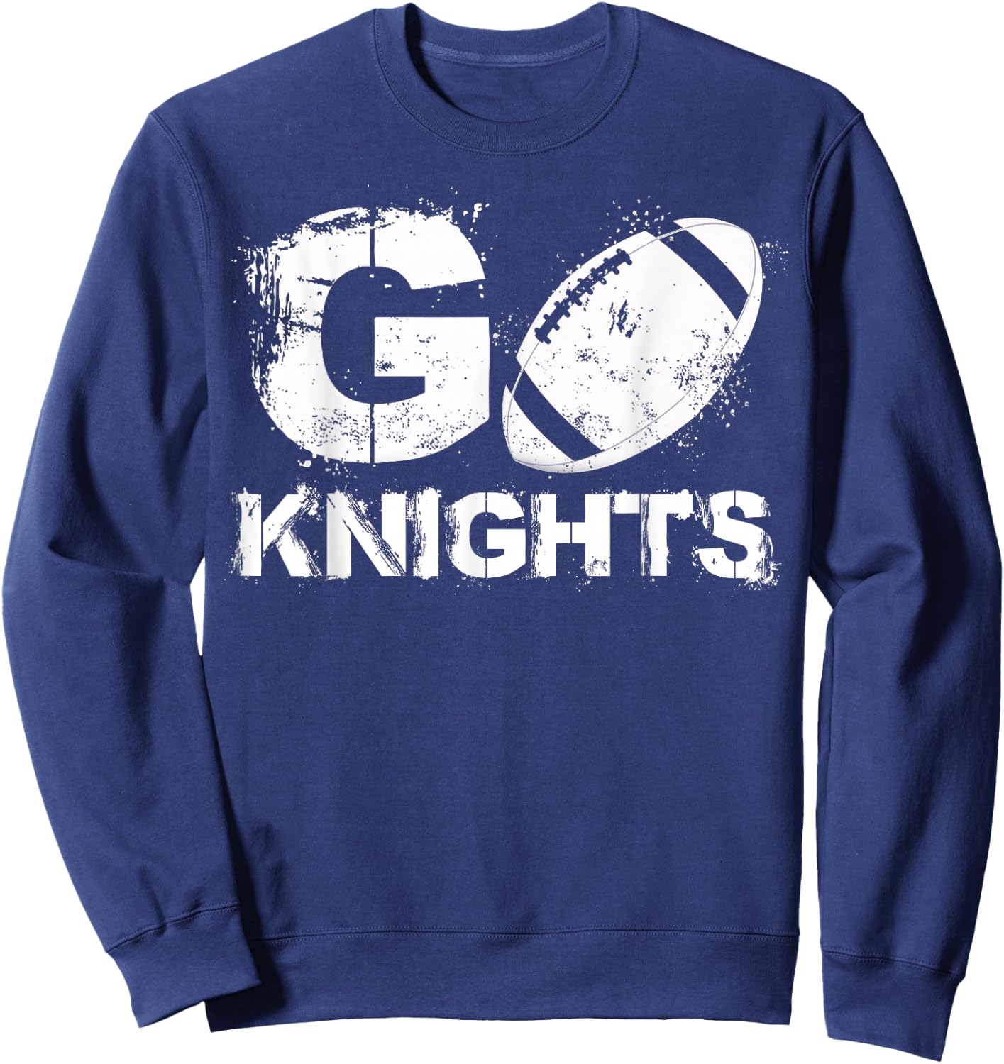 Football Go Knights Sweatshirt - Sweatshirt | Navy