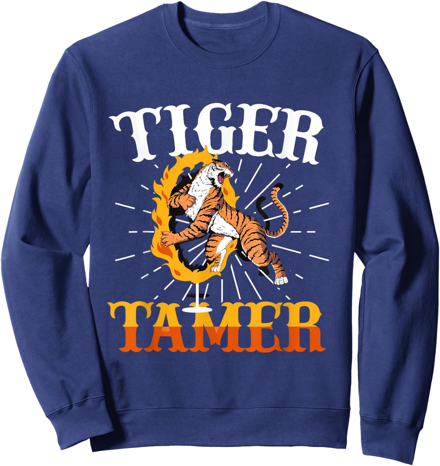 Tiger Dompter Circus Personnel Tiger Dompter Sweatshirt - Sweatshirt | Navy
