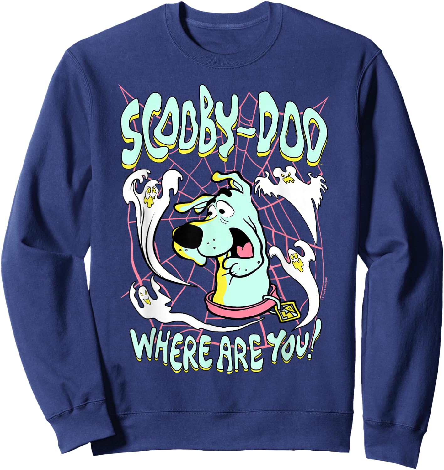 Scooby-Doo Spooky Ghosts Sweatshirt - Sweatshirt | Navy