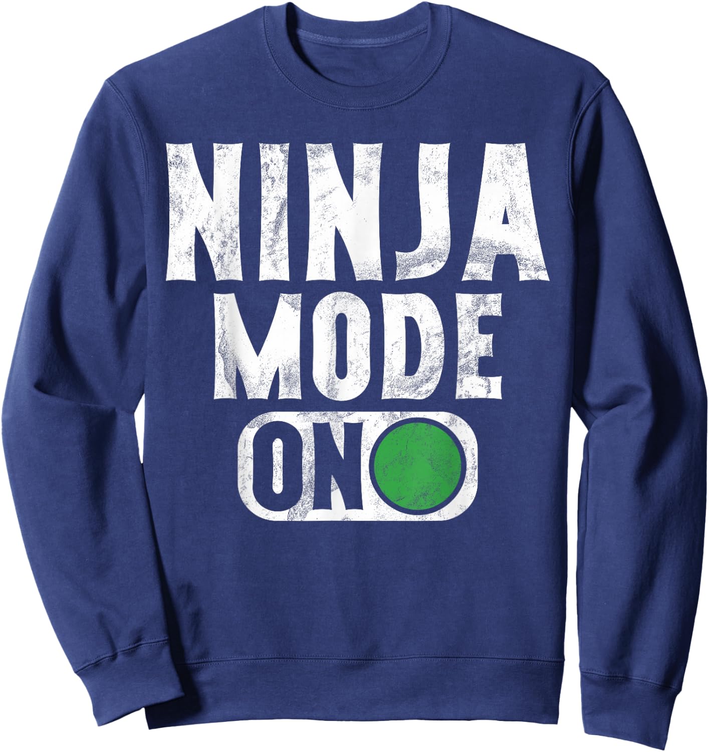 Ninja Mode On Ninja Sweatshirt - Sweatshirt | Navy