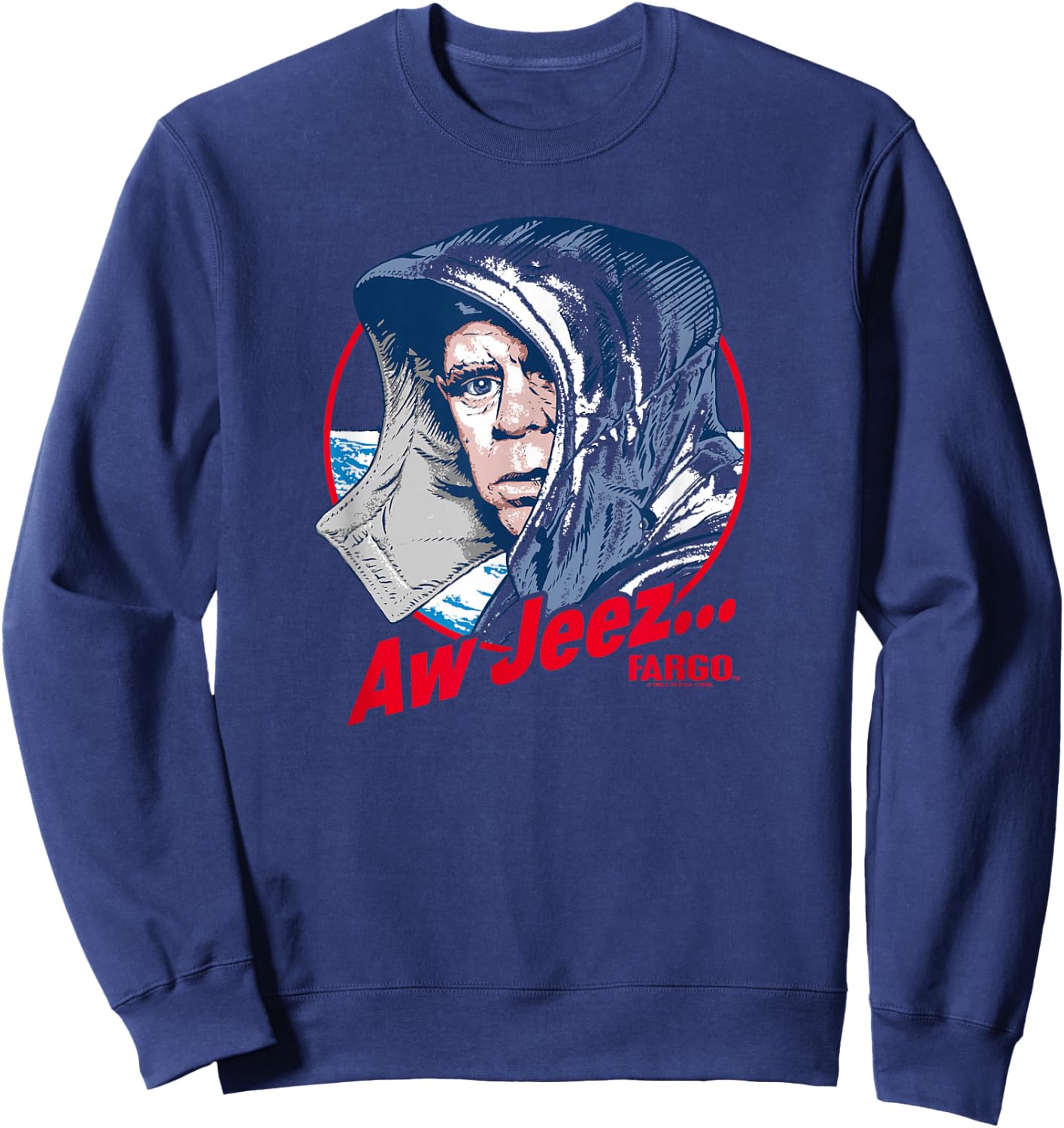 Fargo Aw Jeez Sweatshirt - Sweatshirt | Navy