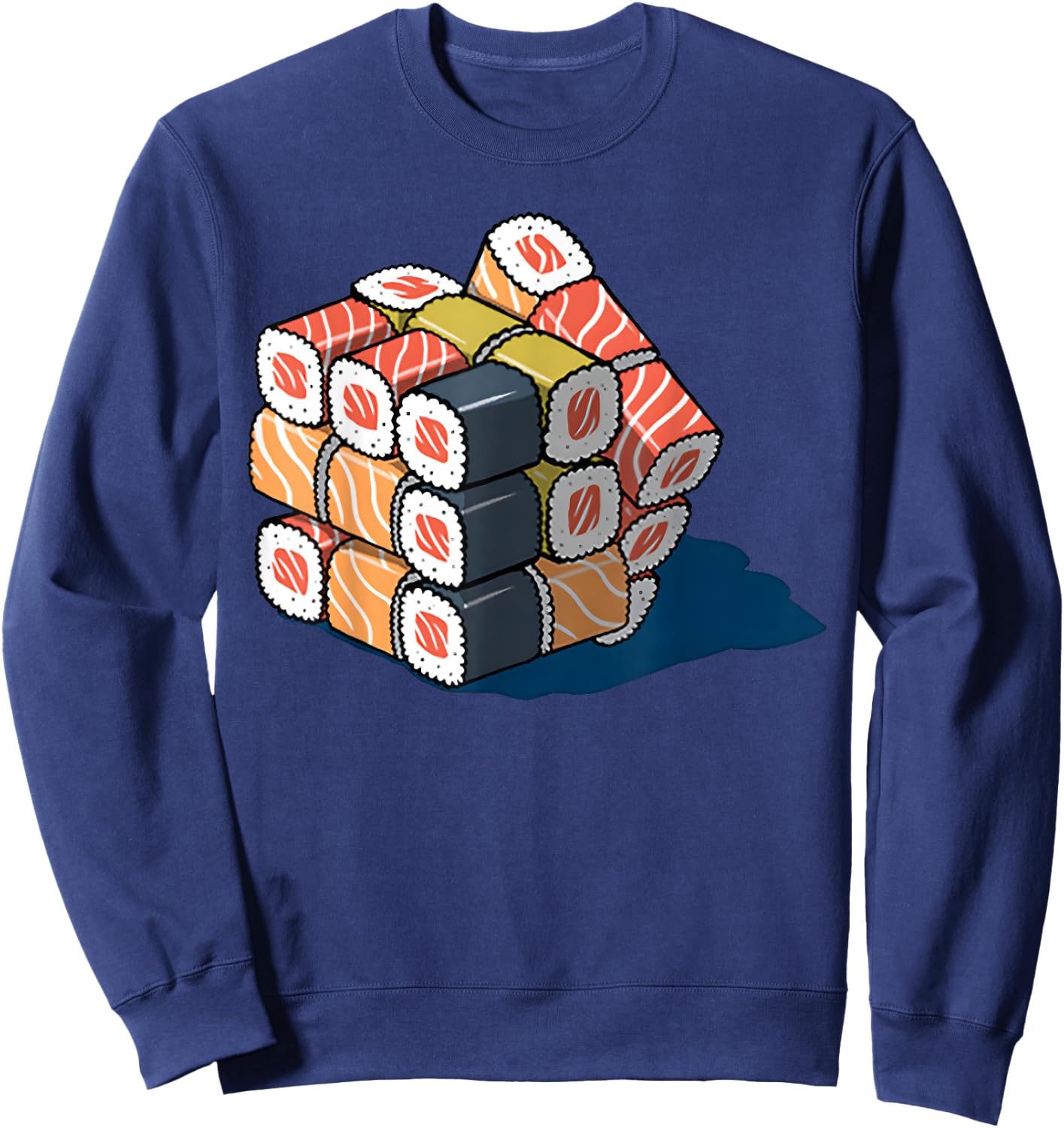 Sushi Cube Rubik Sweatshirt - Sweatshirt | Navy