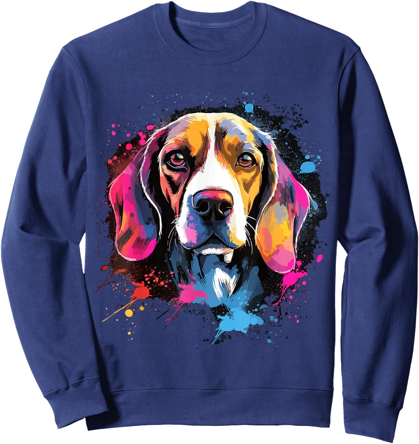 Beagle Dog Sweatshirt - Sweatshirt | Navy