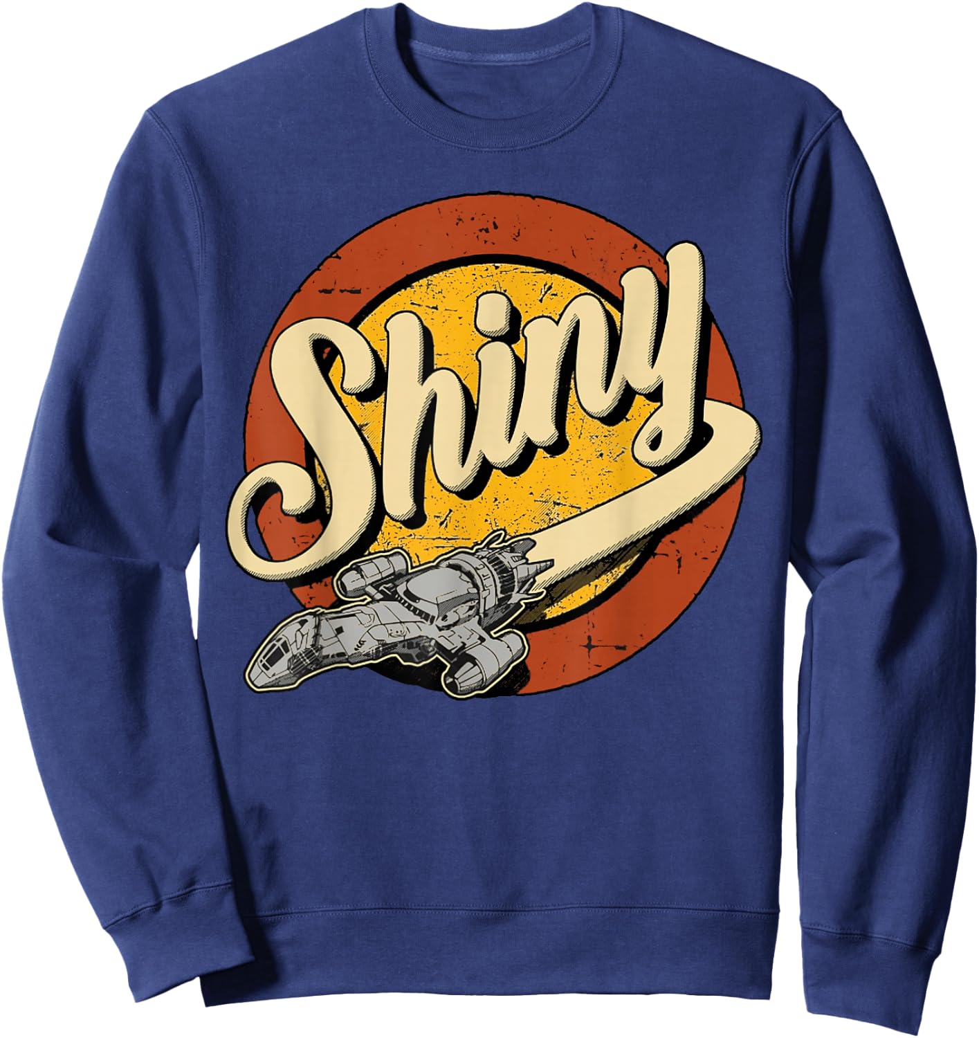 Vintage Shiny Since 2002 Firefly Serenity Sweatshirt - Sweatshirt | Navy