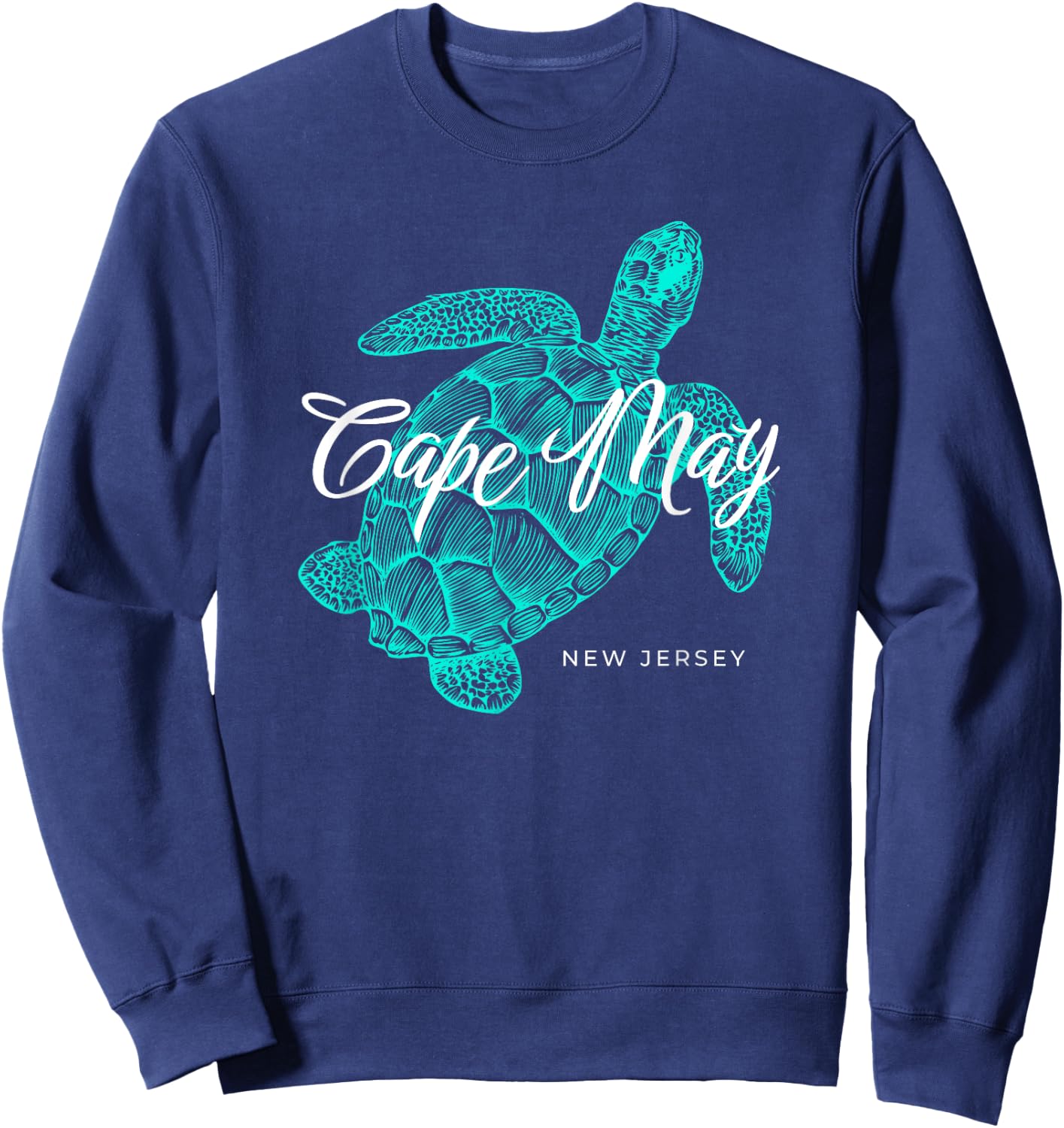 Cape May New Jersey Sweatshirt - Sweatshirt | Navy