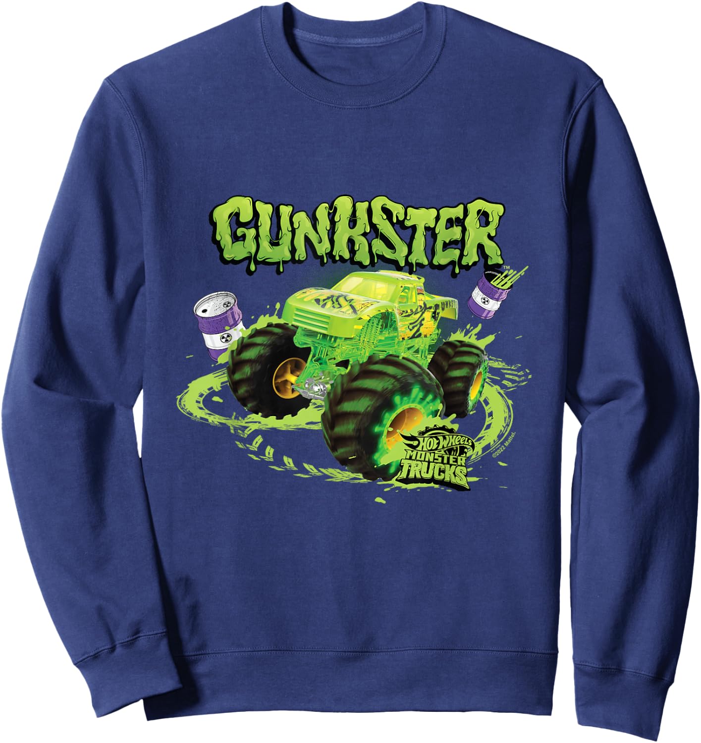 Hot Wheels - Gunkster Sweatshirt - Sweatshirt | Navy