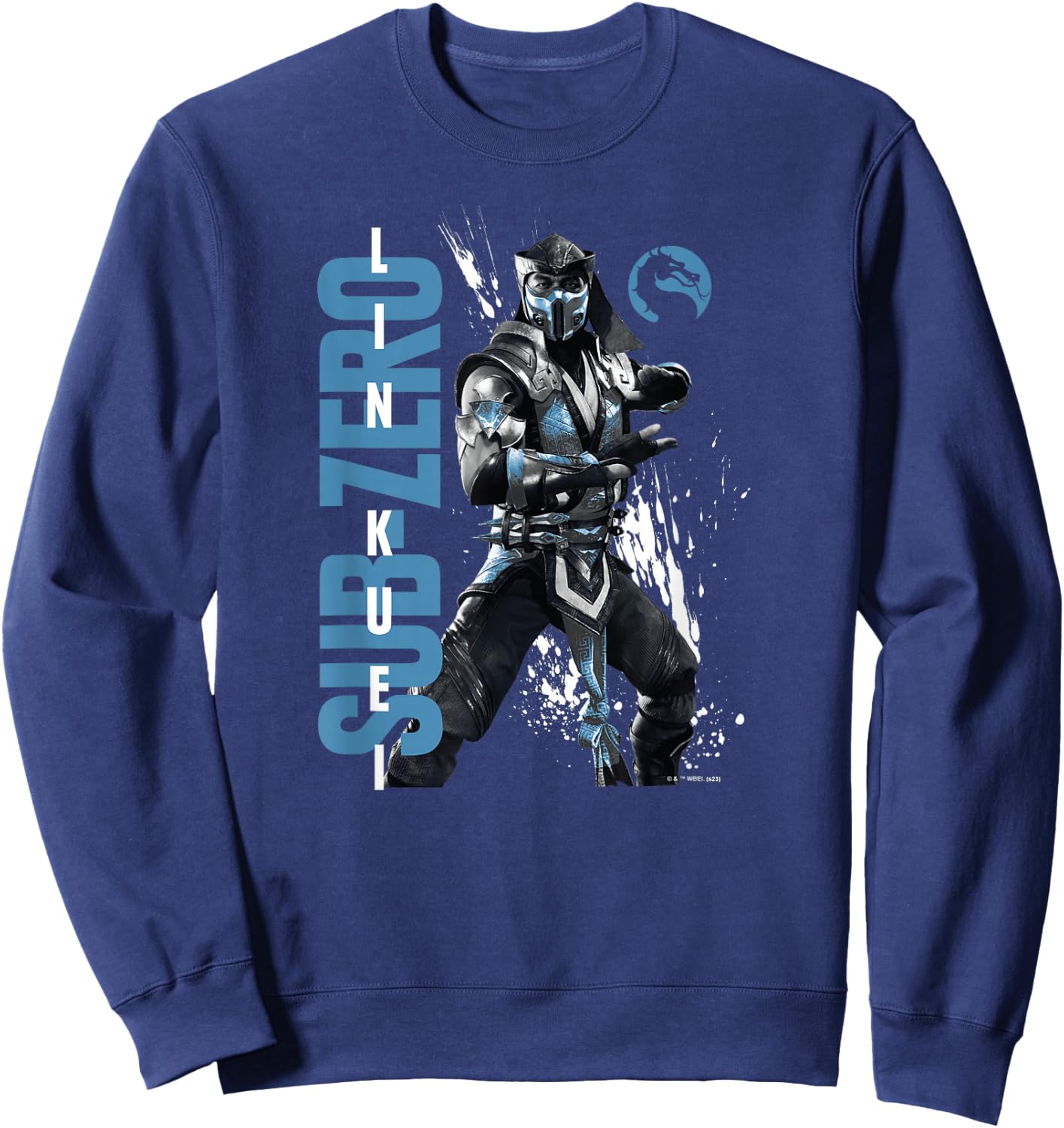 Mortal Kombat - Sub Zero Lin Kuei Sweatshirt - Sweatshirt | Navy