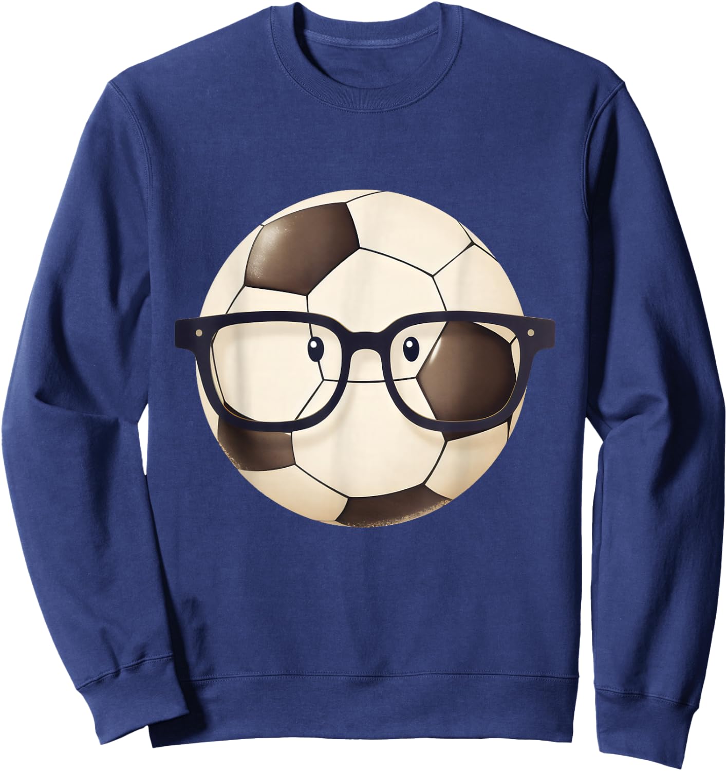 Soccer Ball Player Football Athlete Toddler Boy Girl Mom Dad Sweatshirt - Sweatshirt | Navy