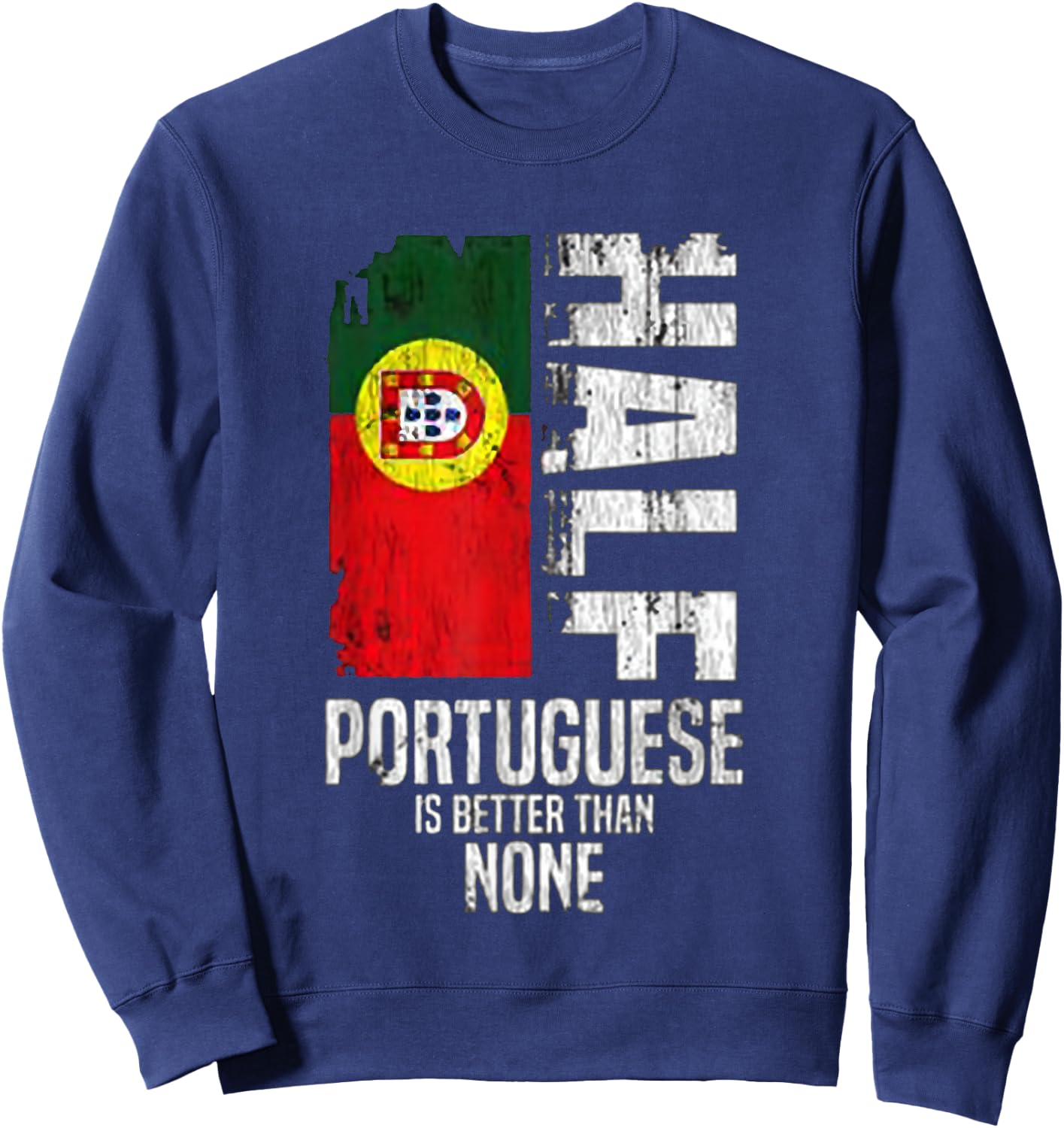Portugal , Portuguese Clothes, Portugal Shirts Women Sweatshirt - Sweatshirt | Navy