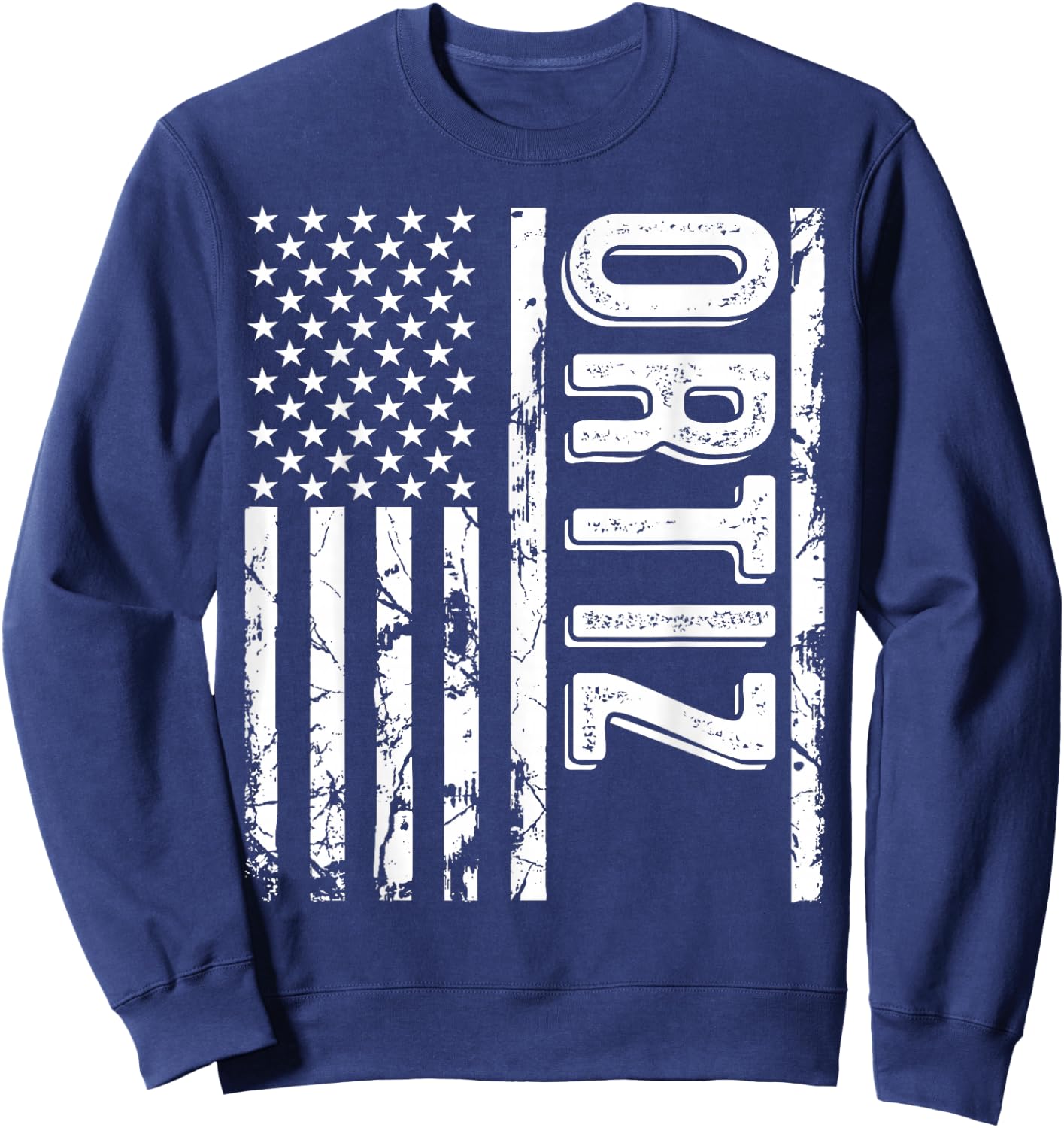 Ortiz Last Name Funny Surname Team Ortiz Family Reunion Sweatshirt - Sweatshirt | Navy