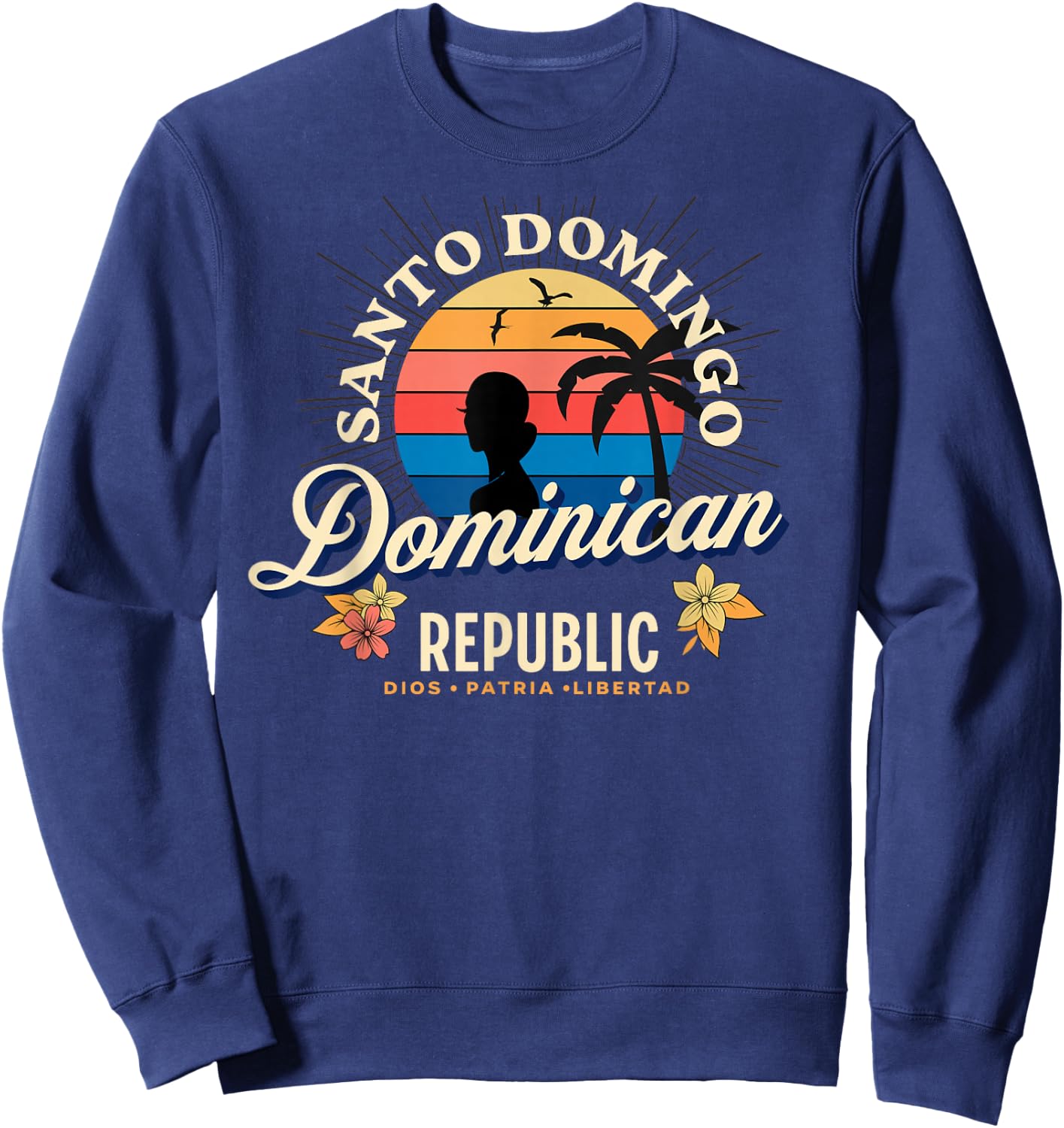 Santo Domingo | Dominican Republic Sweatshirt - Sweatshirt | Navy