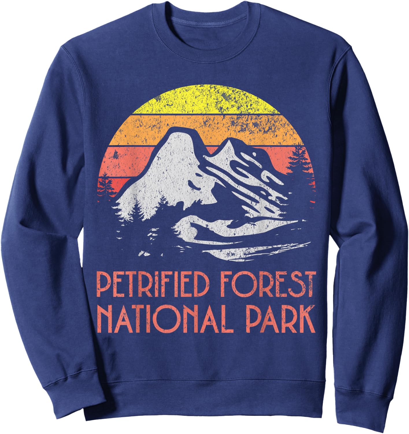 Petrified Forest National Park Sweatshirt - Sweatshirt | Navy