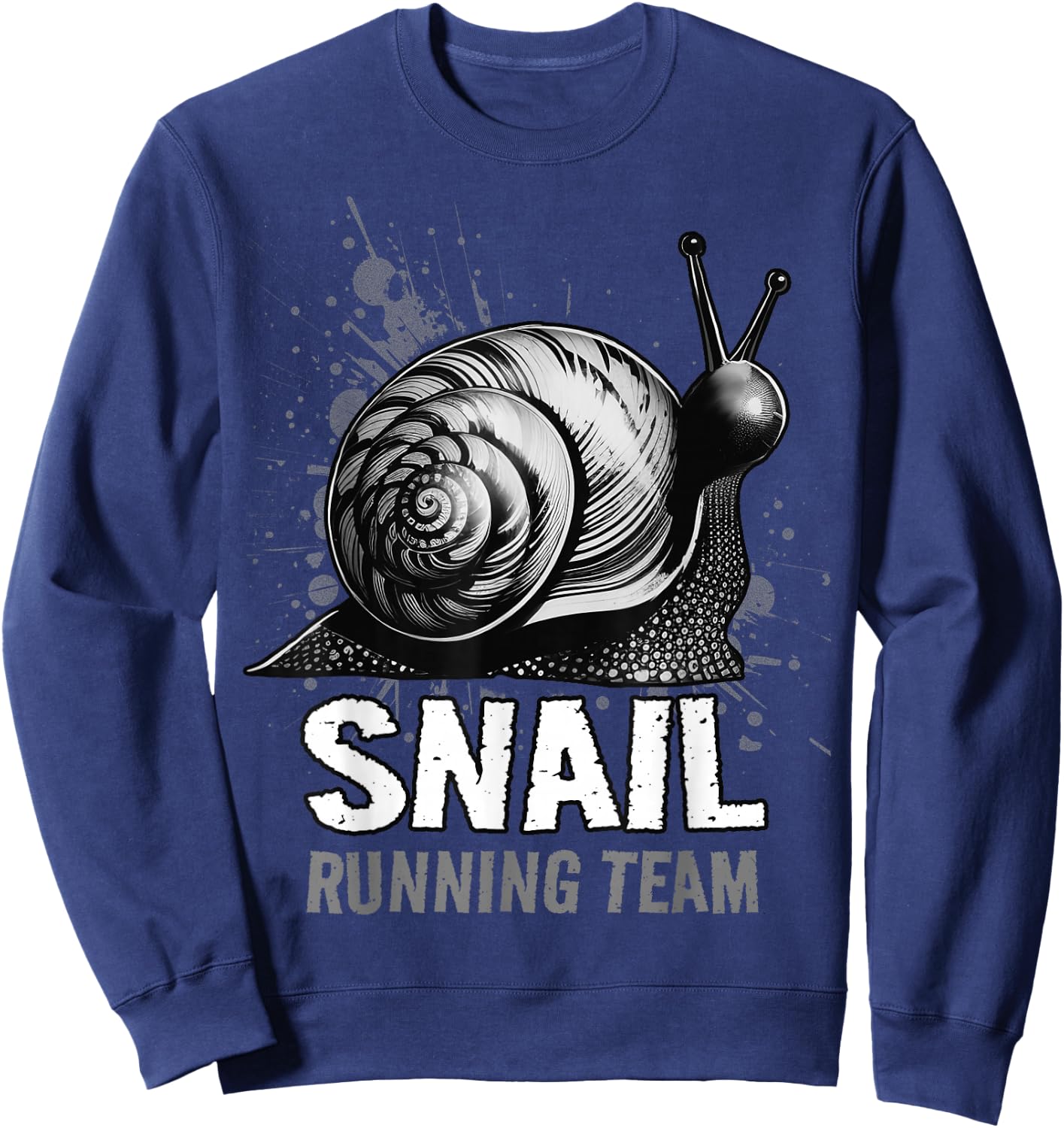 Snail Running Team Sweatshirt - Sweatshirt | Navy