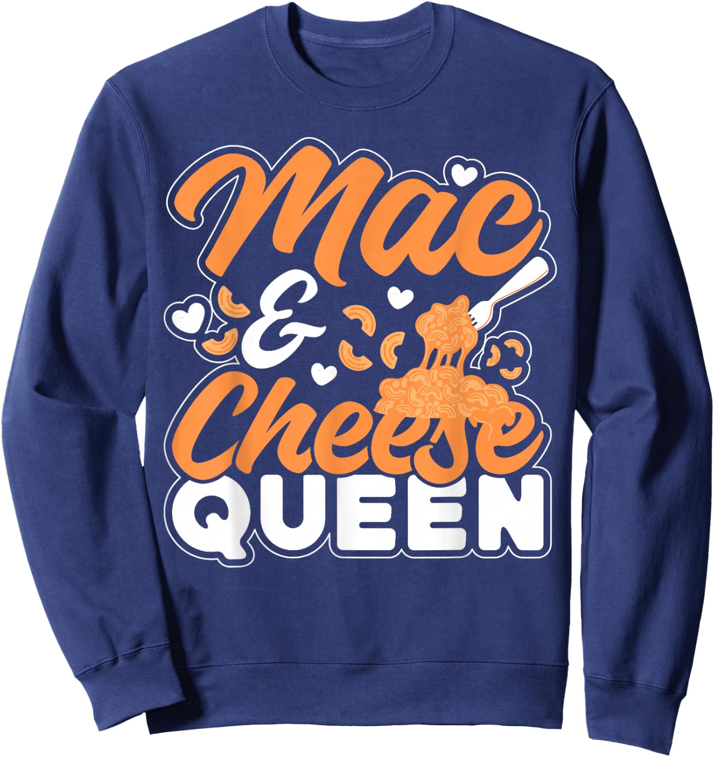 Mac And Cheese Queen Mac & Cheese Queen Sweatshirt - Sweatshirt | Navy