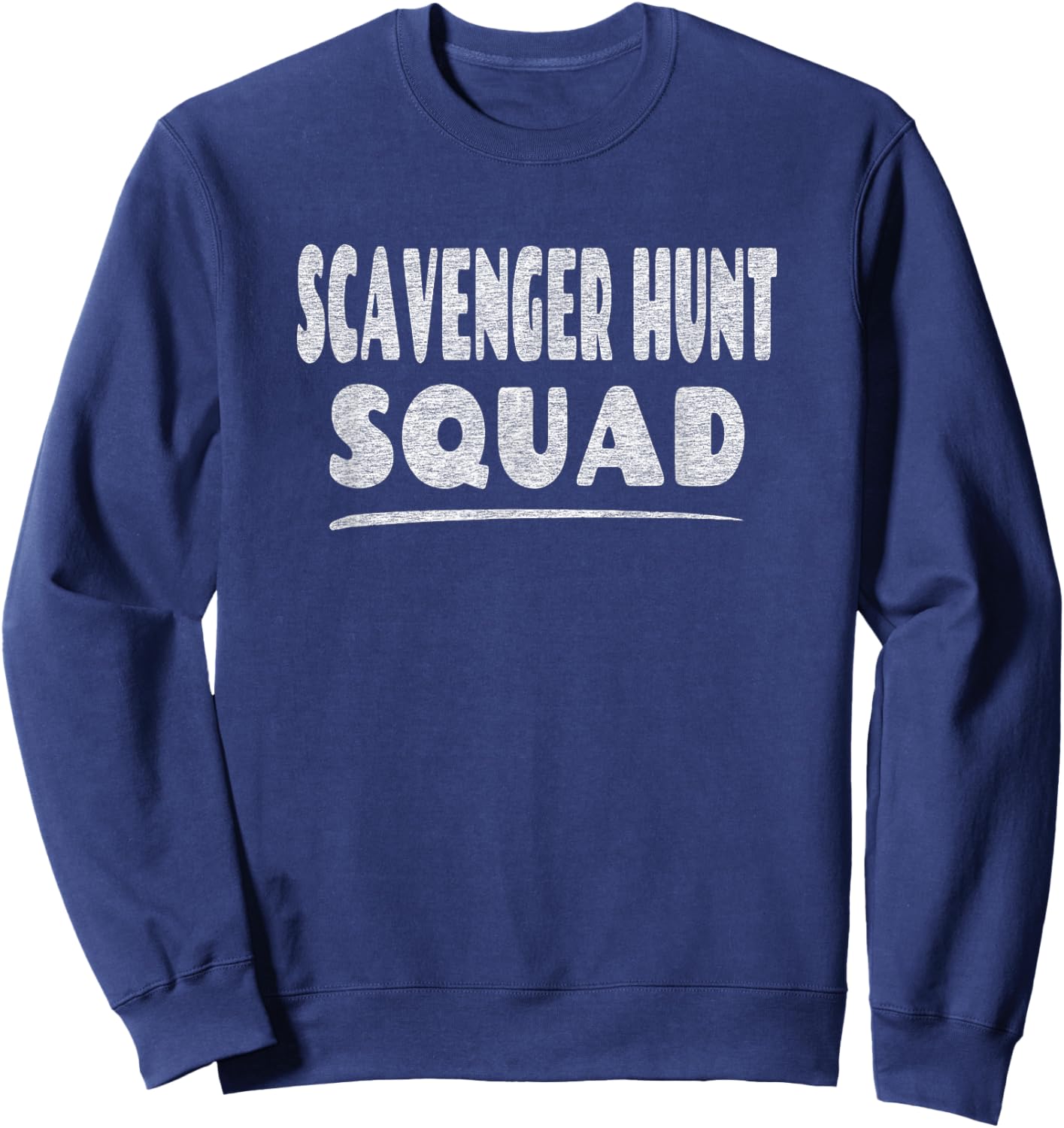 Scavenger Hunt Squad Sweatshirt - Sweatshirt | Navy