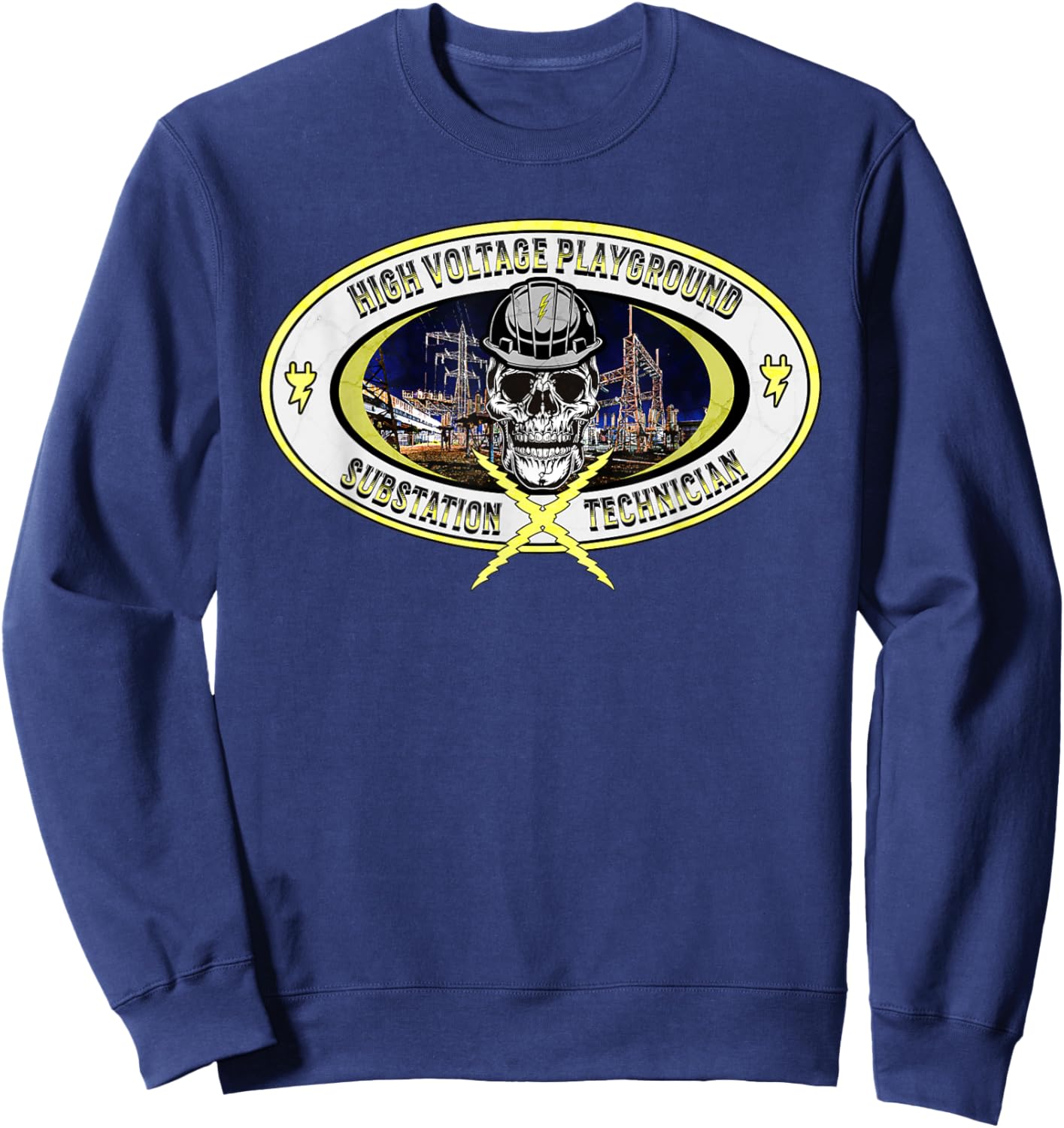 Substation Technician Sweatshirt - Sweatshirt | Navy