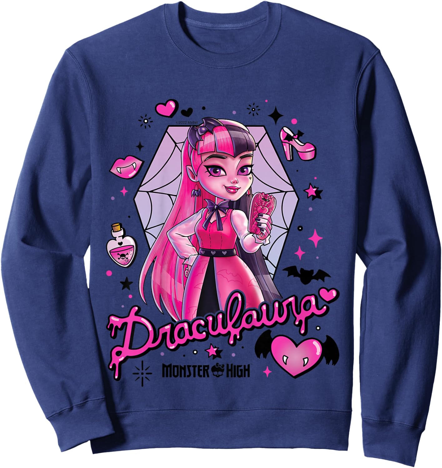 Monster High - Draculara Sweatshirt - Sweatshirt | Navy