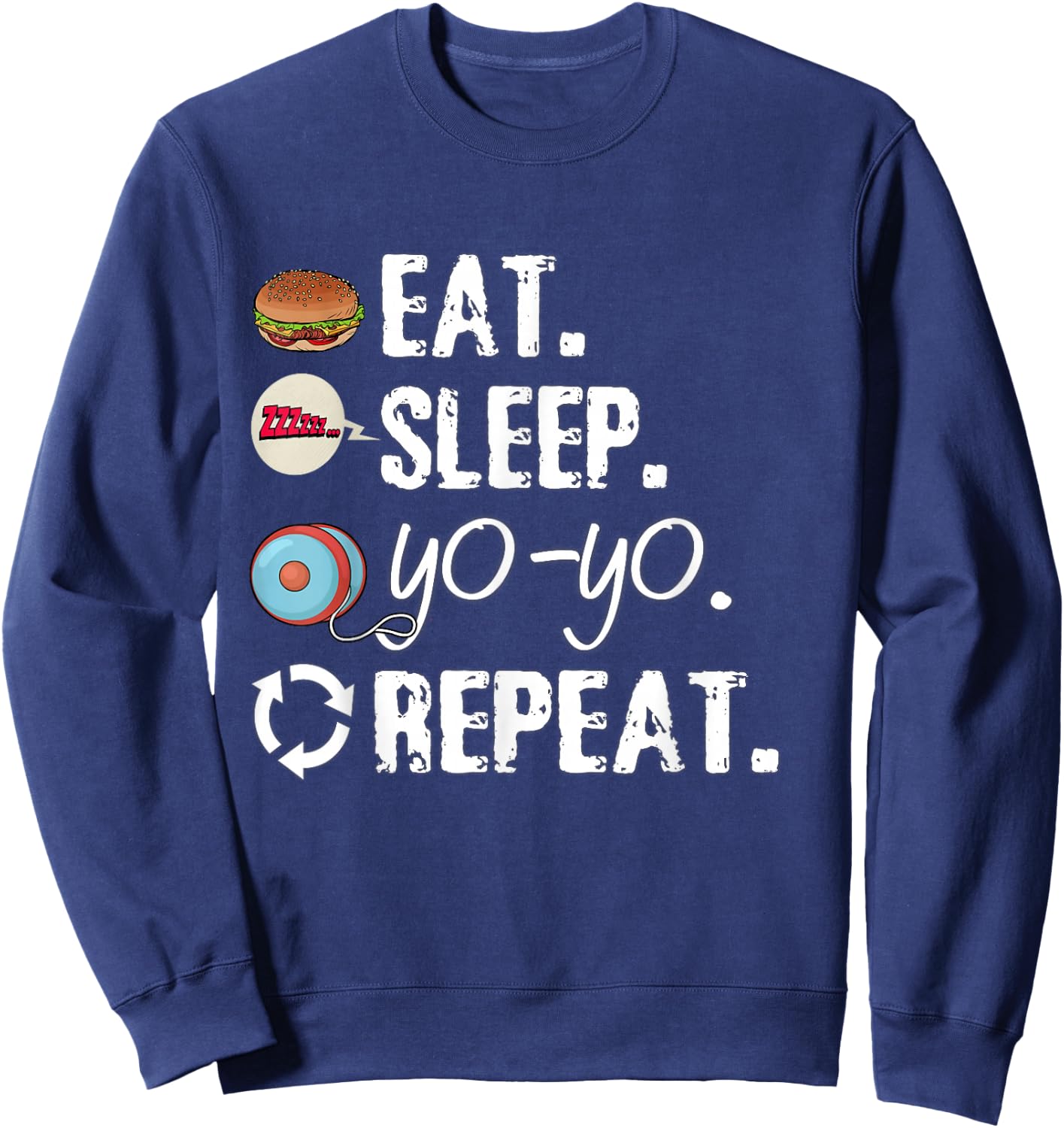 Love yo yo kids Shirt yo-yo Lovers and girls Sweatshirt - Sweatshirt | Navy
